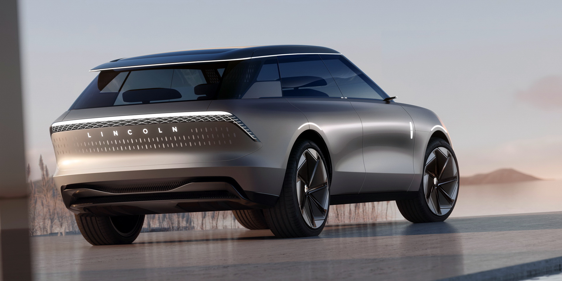 New Lincoln Star Electric SUV Concept Debuts In Detroit With A New Lick Of Purple Paint