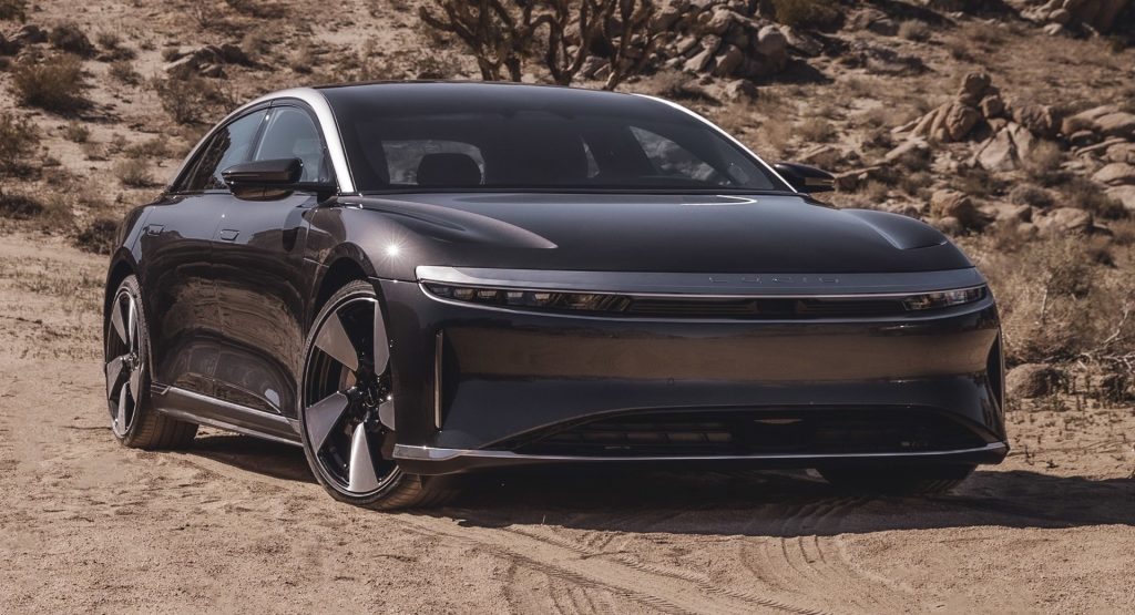  Lucid Air Grand Touring Performance Debuts With 1,050 HP And A $179k Price Tag