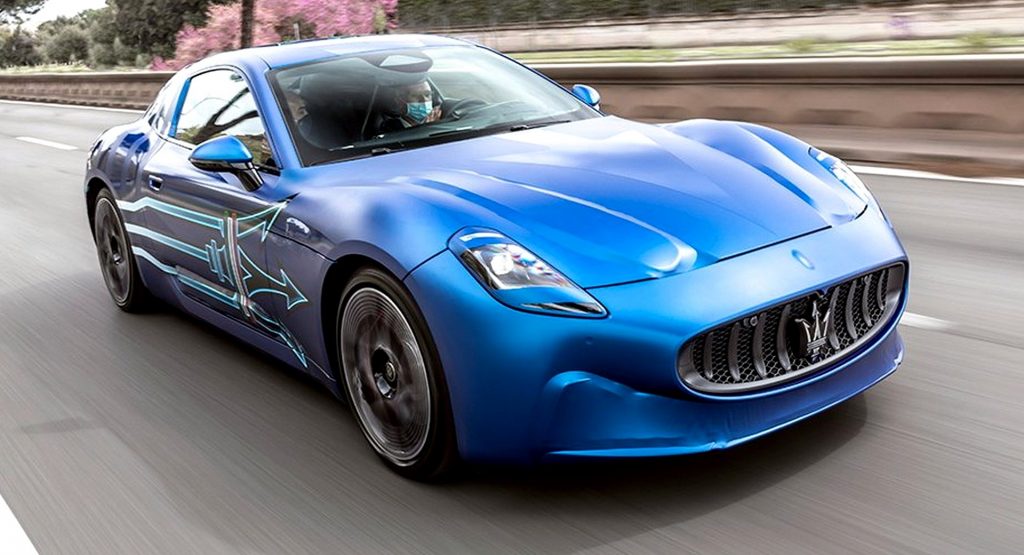  Maserati Shows Us More Of The New GranTurismo Folgore EV
