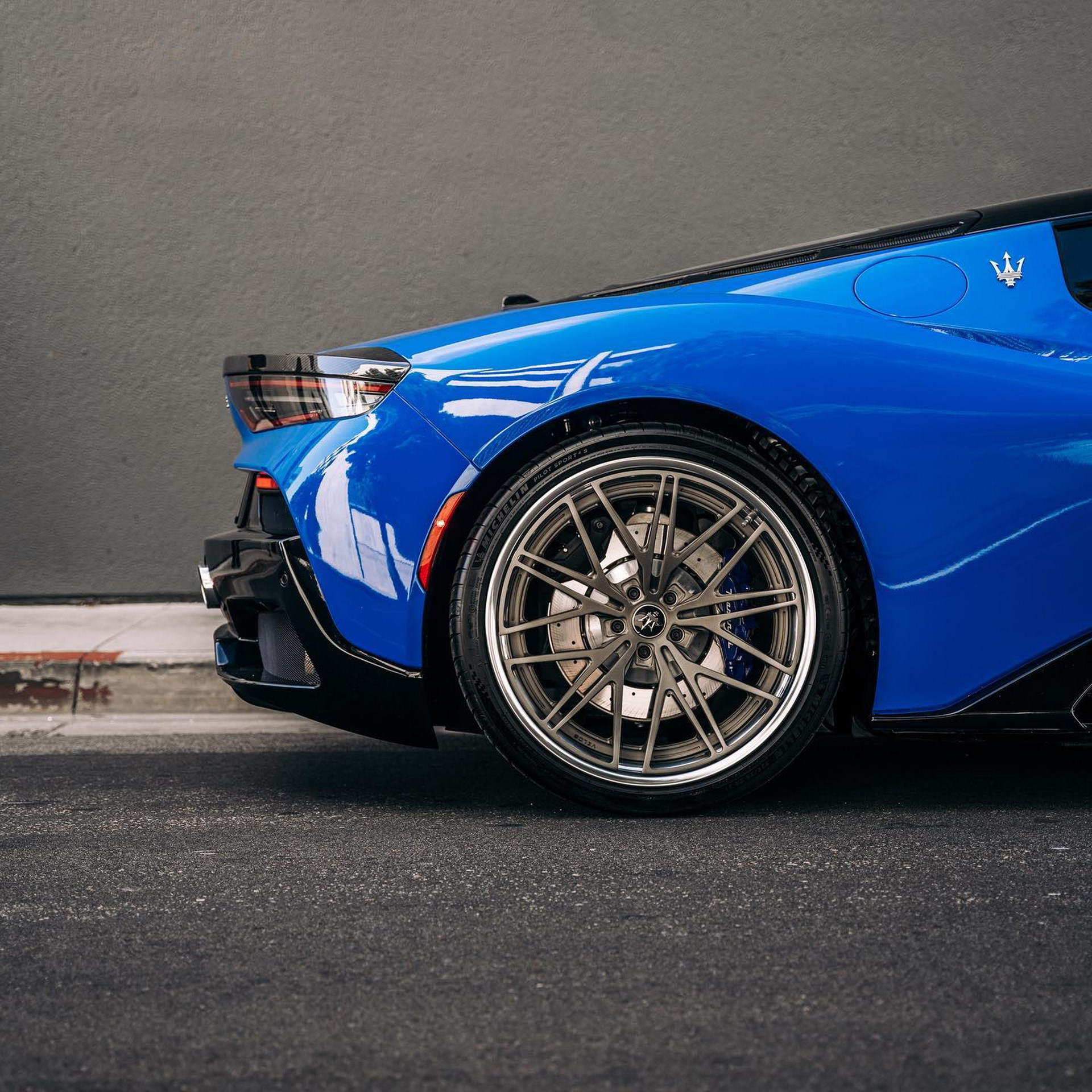 Maserati MC20 Looks Pretty Tasty With Some Aftermarket Wheels On