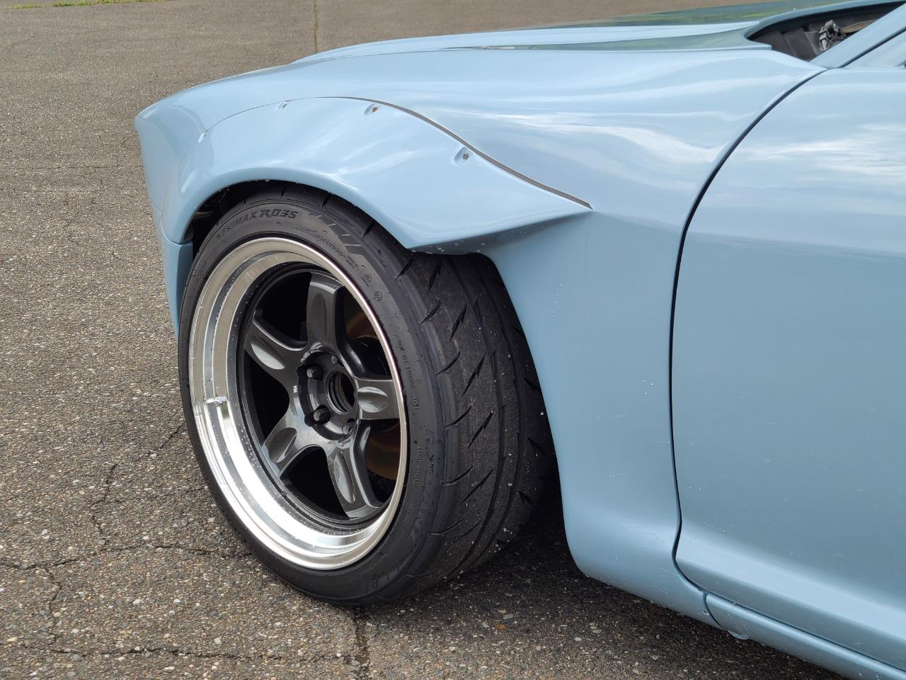 Mazda RX-8 Gets A Reverse Restomod With A ’70s Savannah RX-3 Facelift