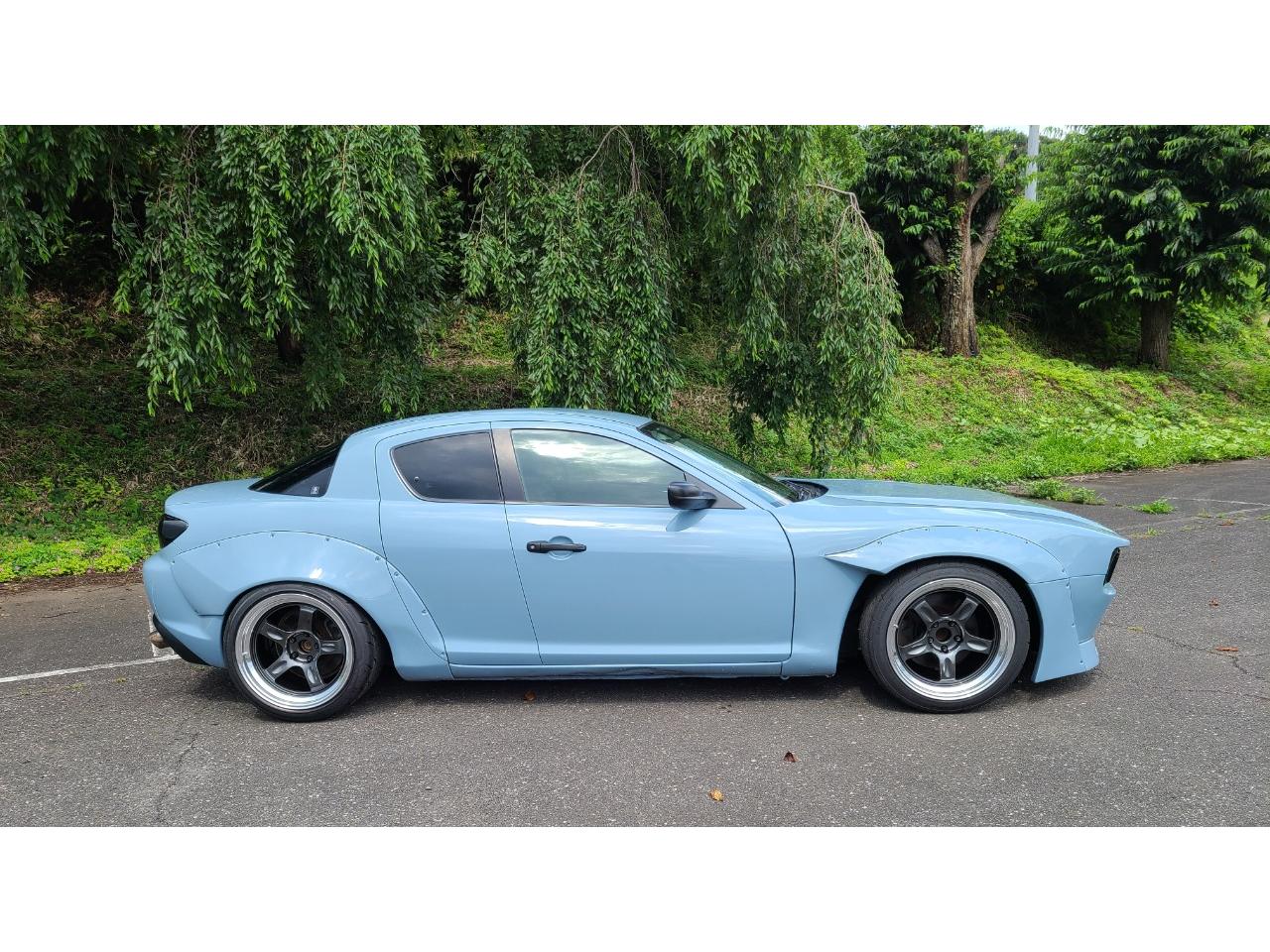 Mazda RX-8 Gets A Reverse Restomod With A ’70s Savannah RX-3 Facelift