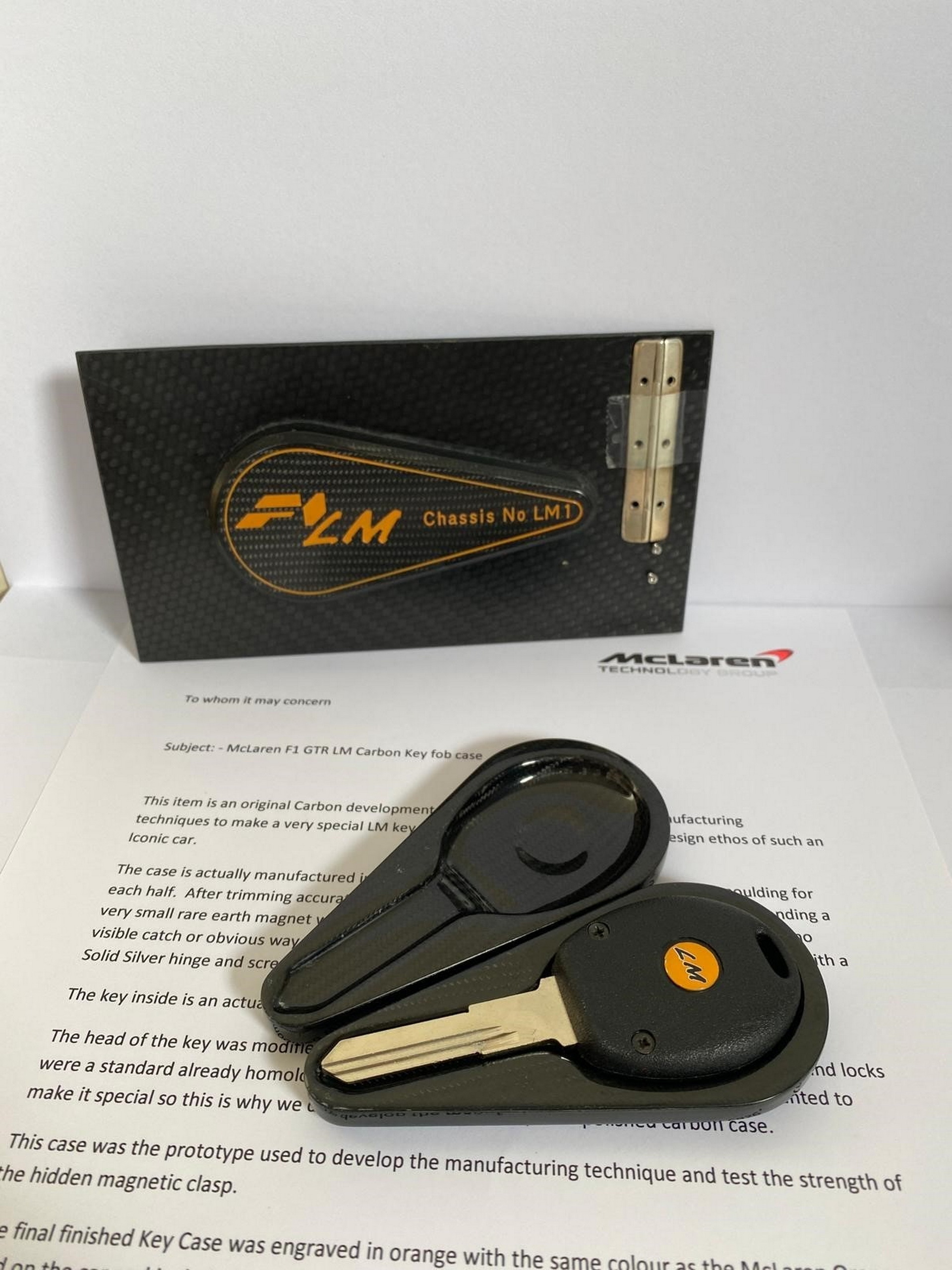Fancy Yourself A Prototype McLaren F1 LM Key? It’s Gonna Cost You A Pretty Penny