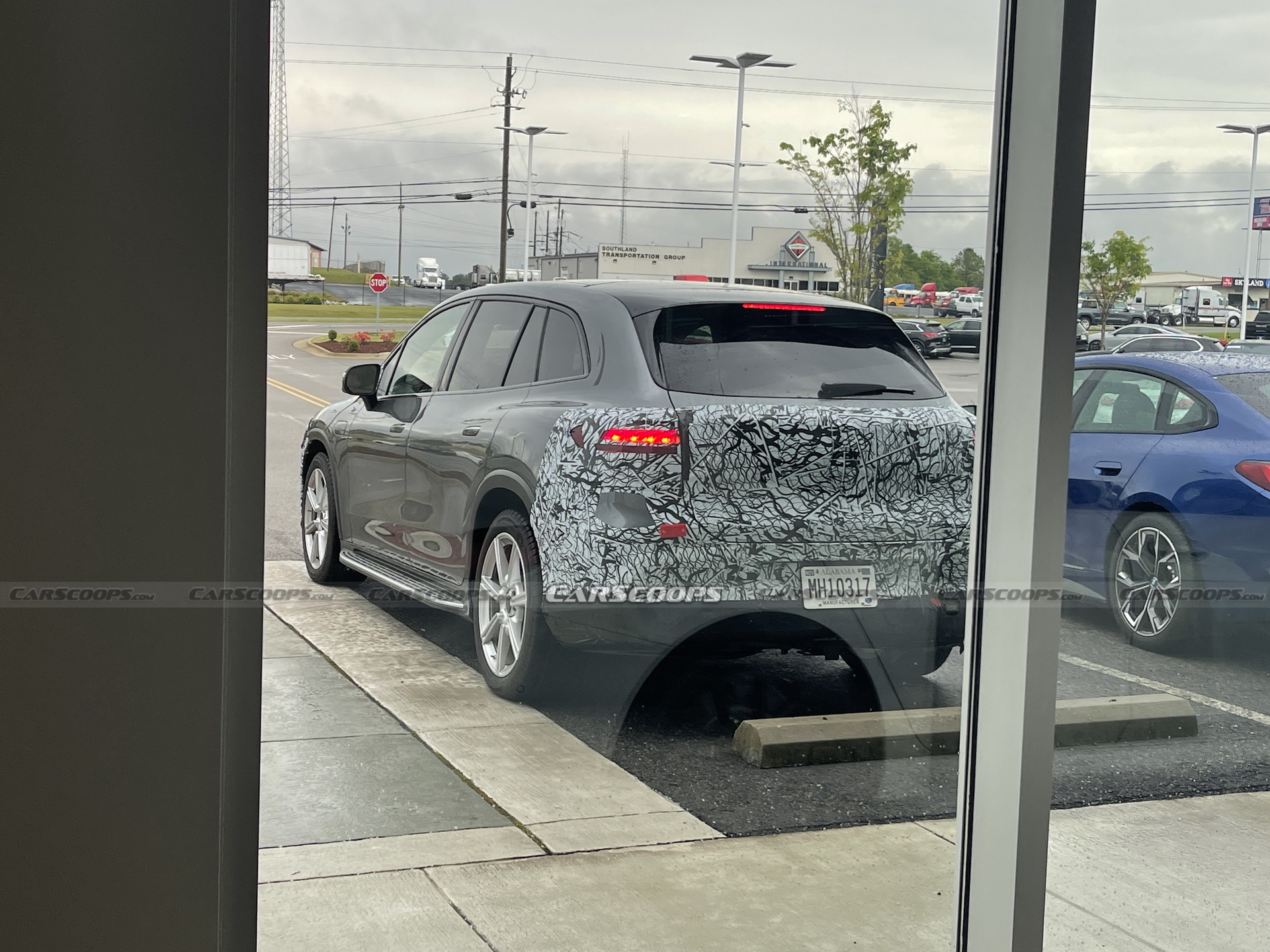 U Spy New Mercedes EQS Charging Next To BMW iX In America