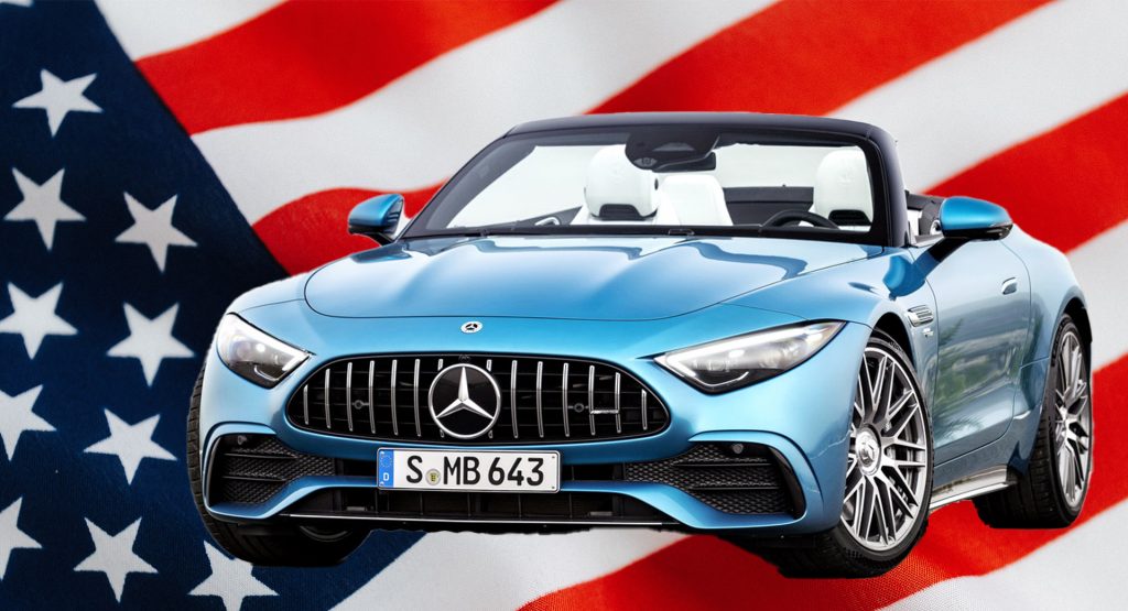  Mercedes Says It’s Considering 4-Cylinder AMG SL 43 For U.S., But Do You Even Want It?