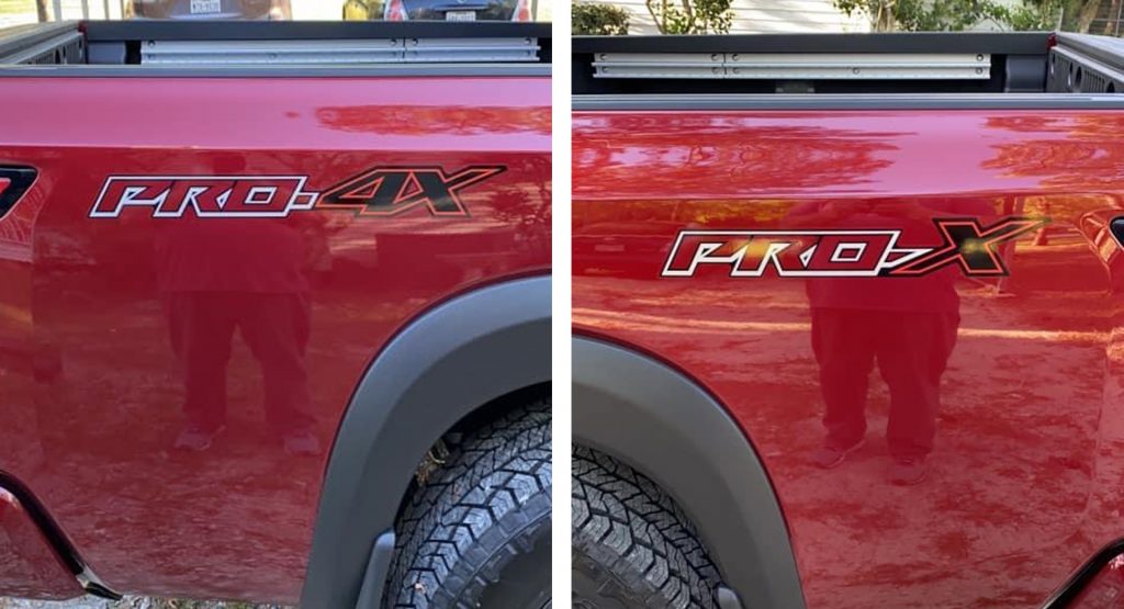  Why Does This 2022 Nissan Frontier Pro-4X Have Mismatched Stickers?