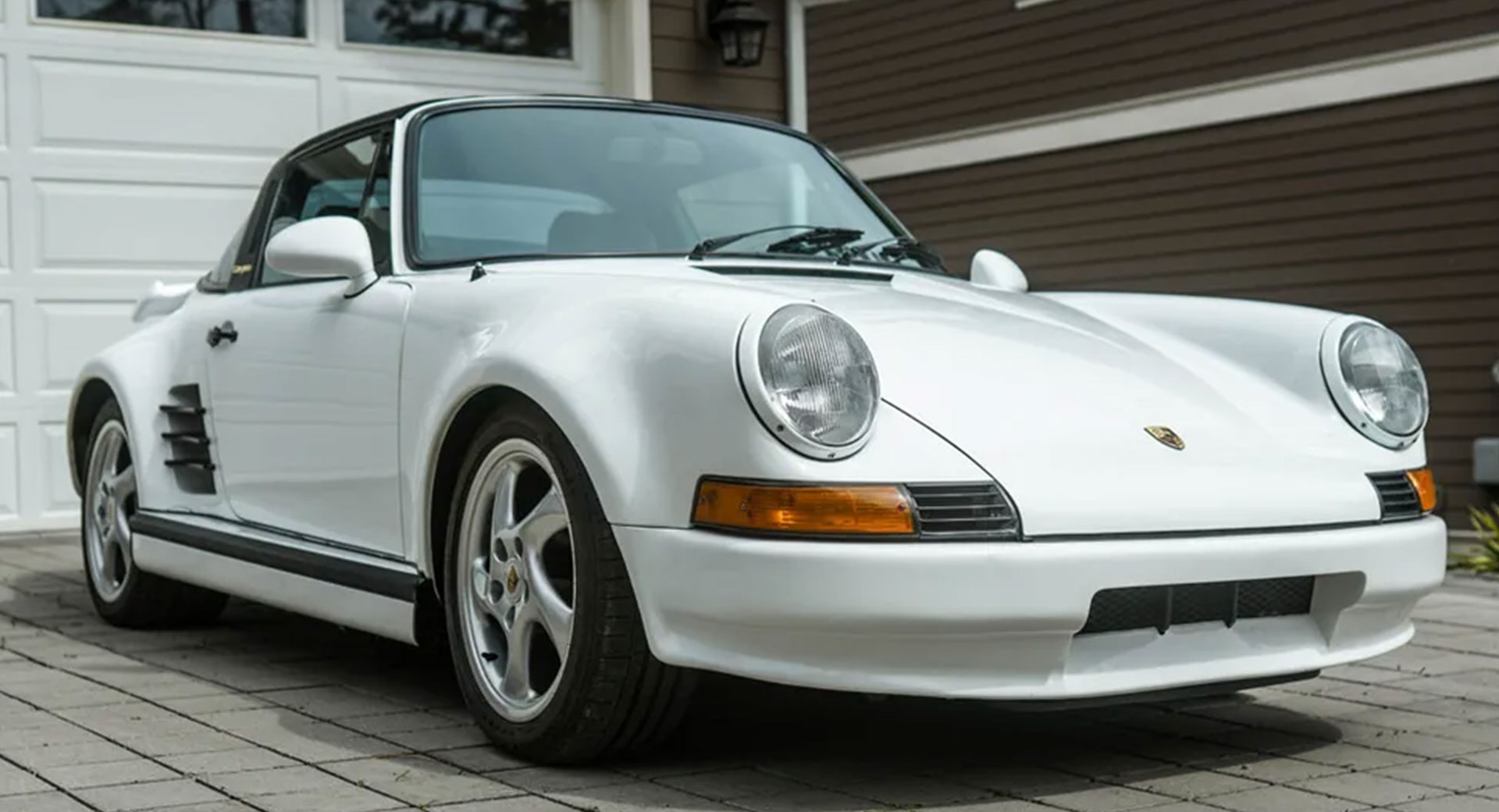 How Do You Feel About A 1973 Porsche 911 Targa That Ditched Its Flat-Six In Favor Of A Chevy V8?