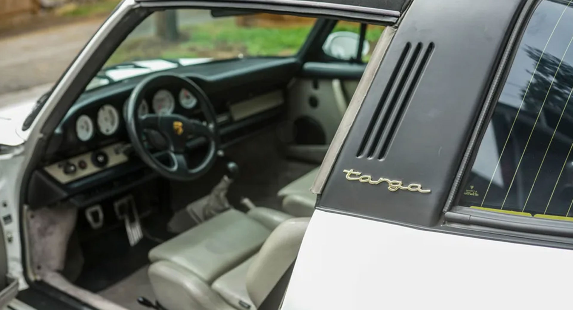 How Do You Feel About A 1973 Porsche 911 Targa That Ditched Its Flat-Six In Favor Of A Chevy V8?