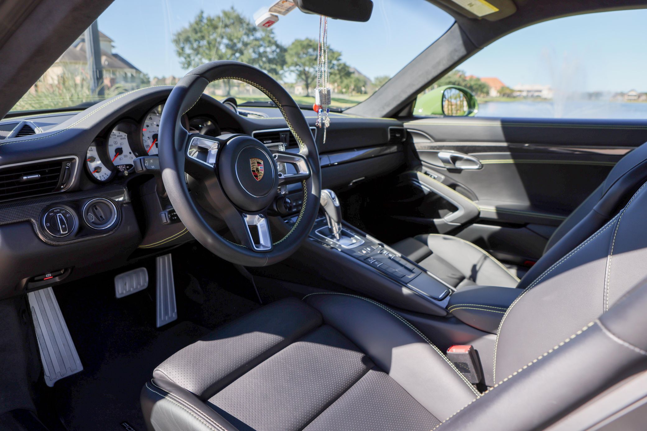 This Gorgeous Olive Green Porsche 911 Turbo S Just Sold For $205,000