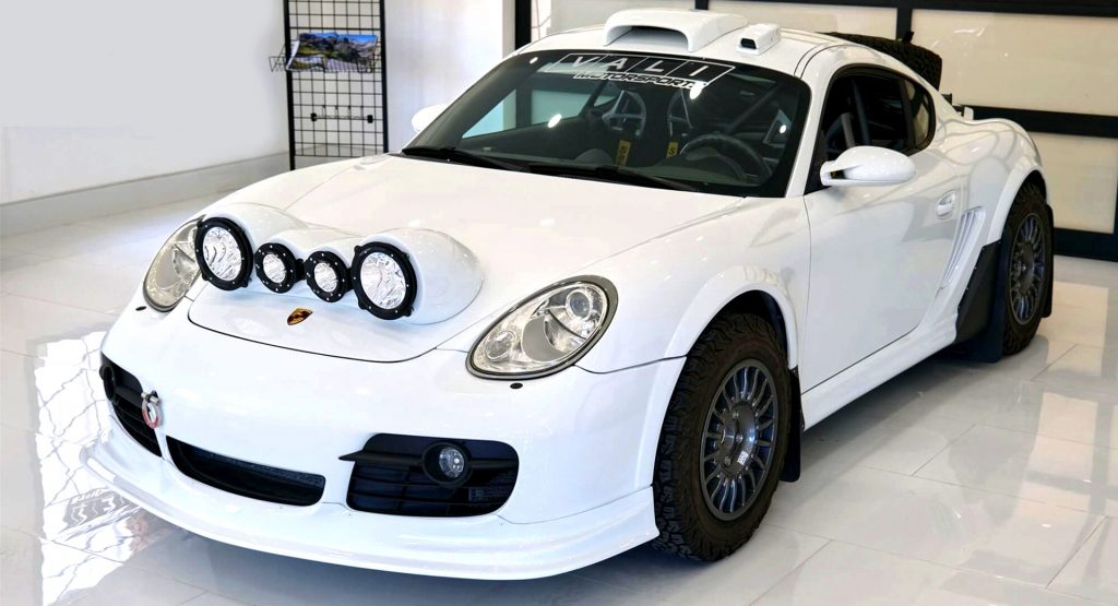  Bored Of Safari-Style Porsche 911s And Can’t Wait For Lamborghini’s Sterrato? How About A Safari Cayman?