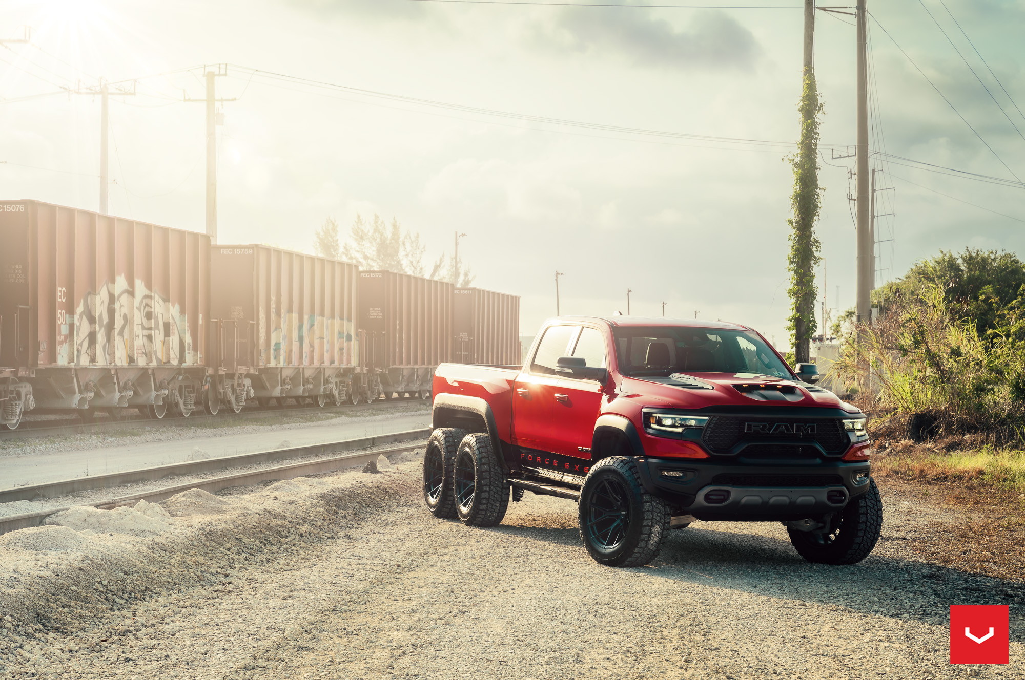 Trucks Don’t Get Much Crazier Than This Six-Wheel Ram 1500 TRX