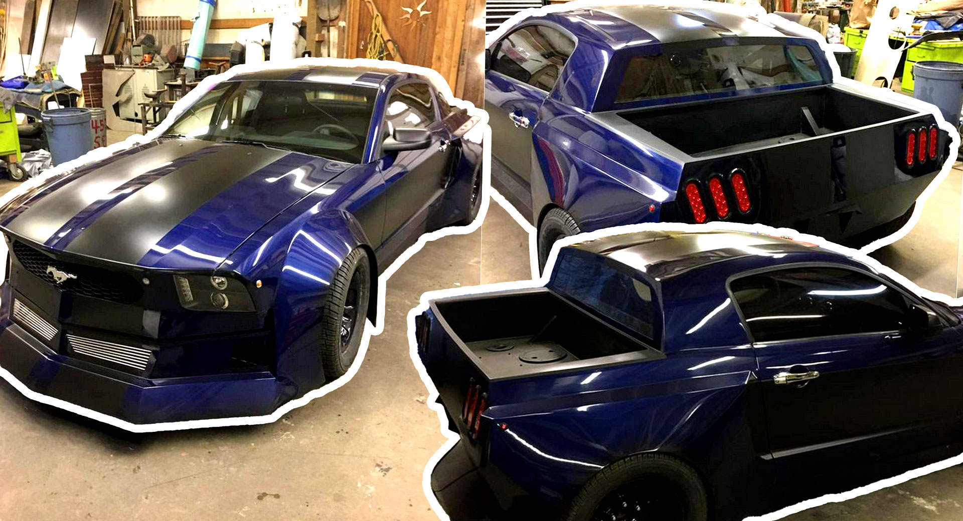 For $10K Could This Ford Mustang Pickup Conversion Fulfill Your