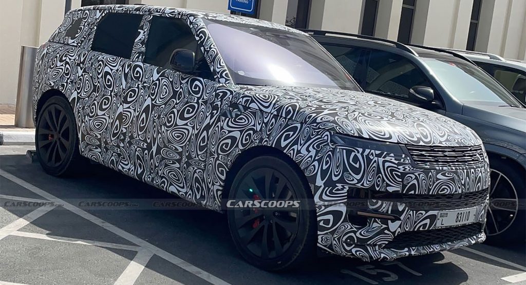 New Range Rover Sport SVR Snapped Hiding Its BMW Powertrain