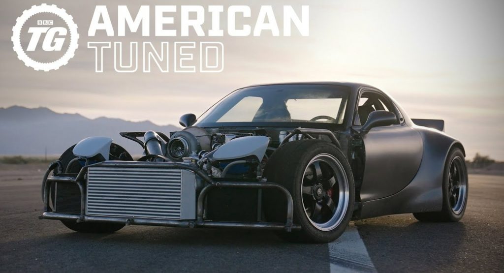  Rob Dahm Is Still Breaking His Unfinished 4-Rotor RX-7 On The First Part Of Top Gear’s American Tuned