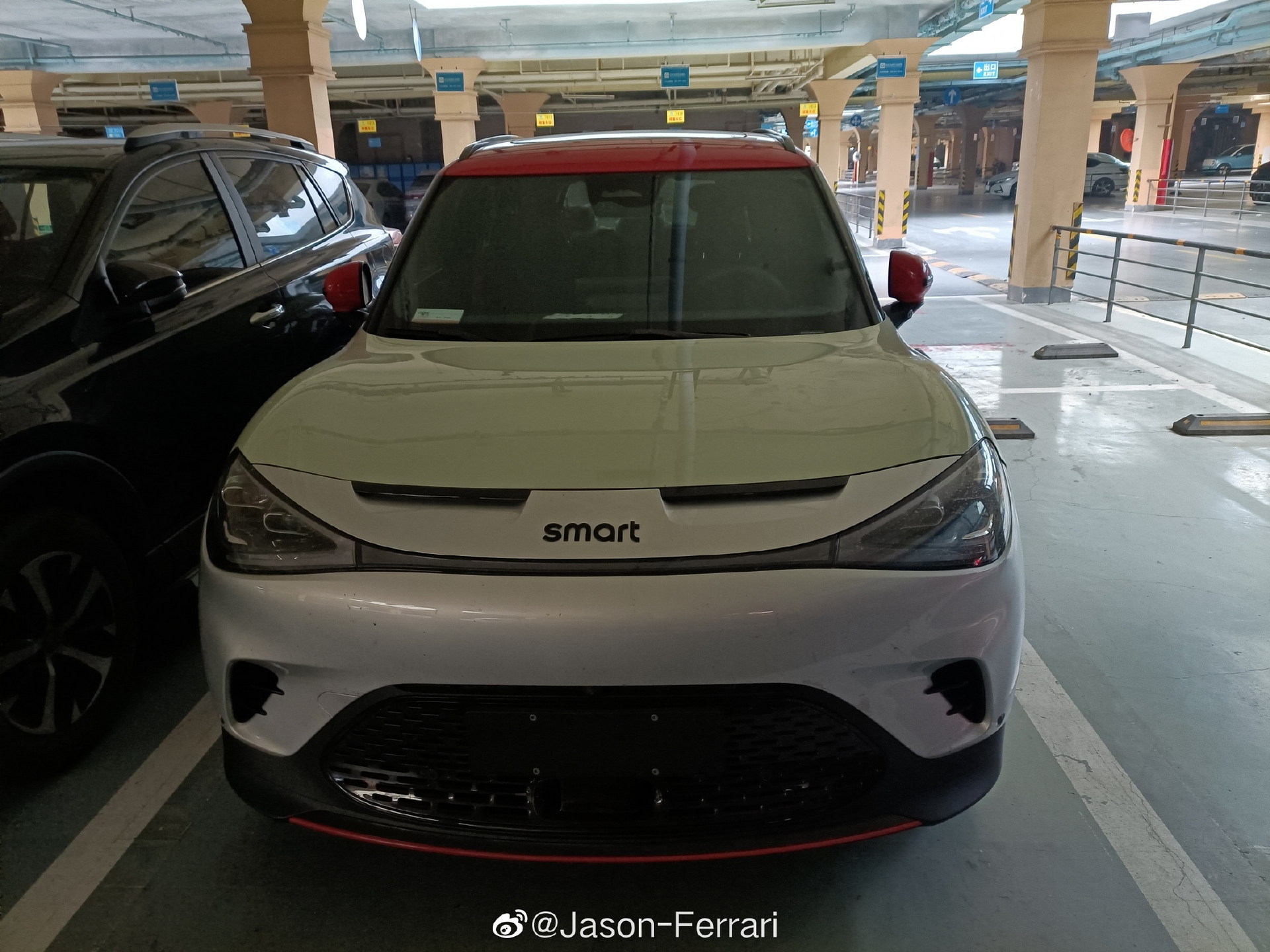 Undisguised Smart #1 Spied With Sports Kit Could Be A 400 HP Performance Variant