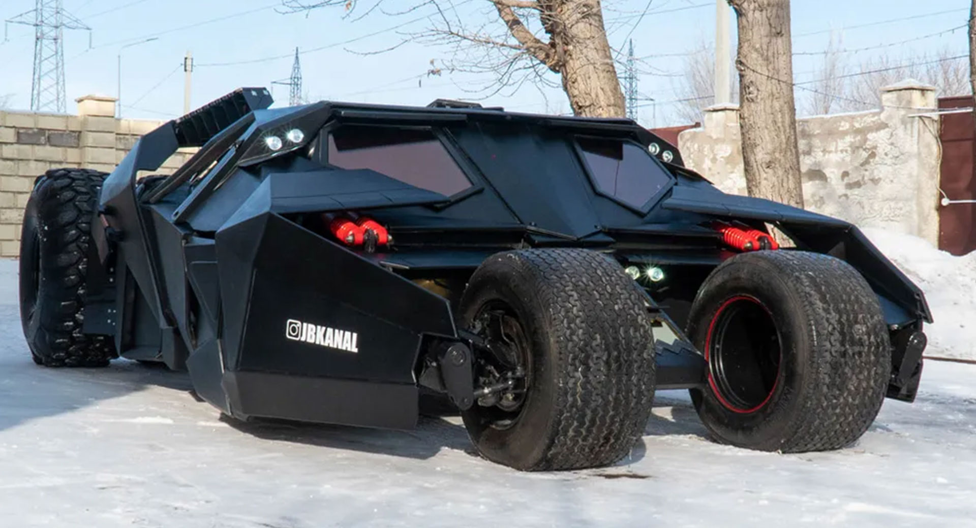 Batman Tumbler Replica A $399,000 Price | Carscoops