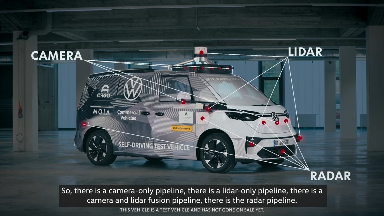 VW ID. Buzz AD Prototype Autonomously Travels The Streets Of Munich, Launch Set For 2025