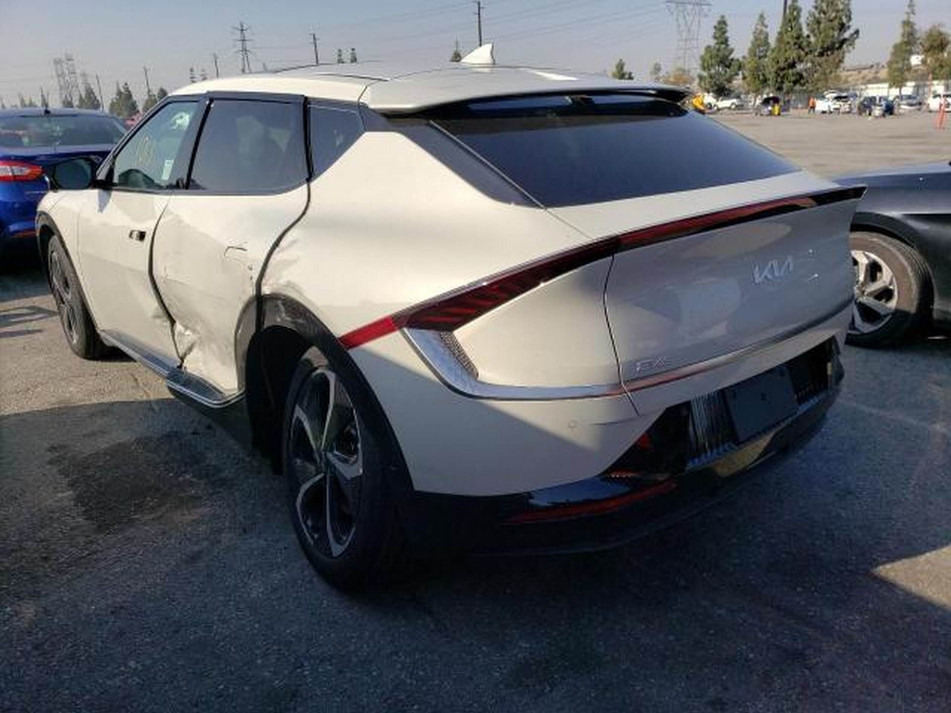 Wrecked Hyundai Ioniq 5s And Kia EV6s Have Already Started Piling Up