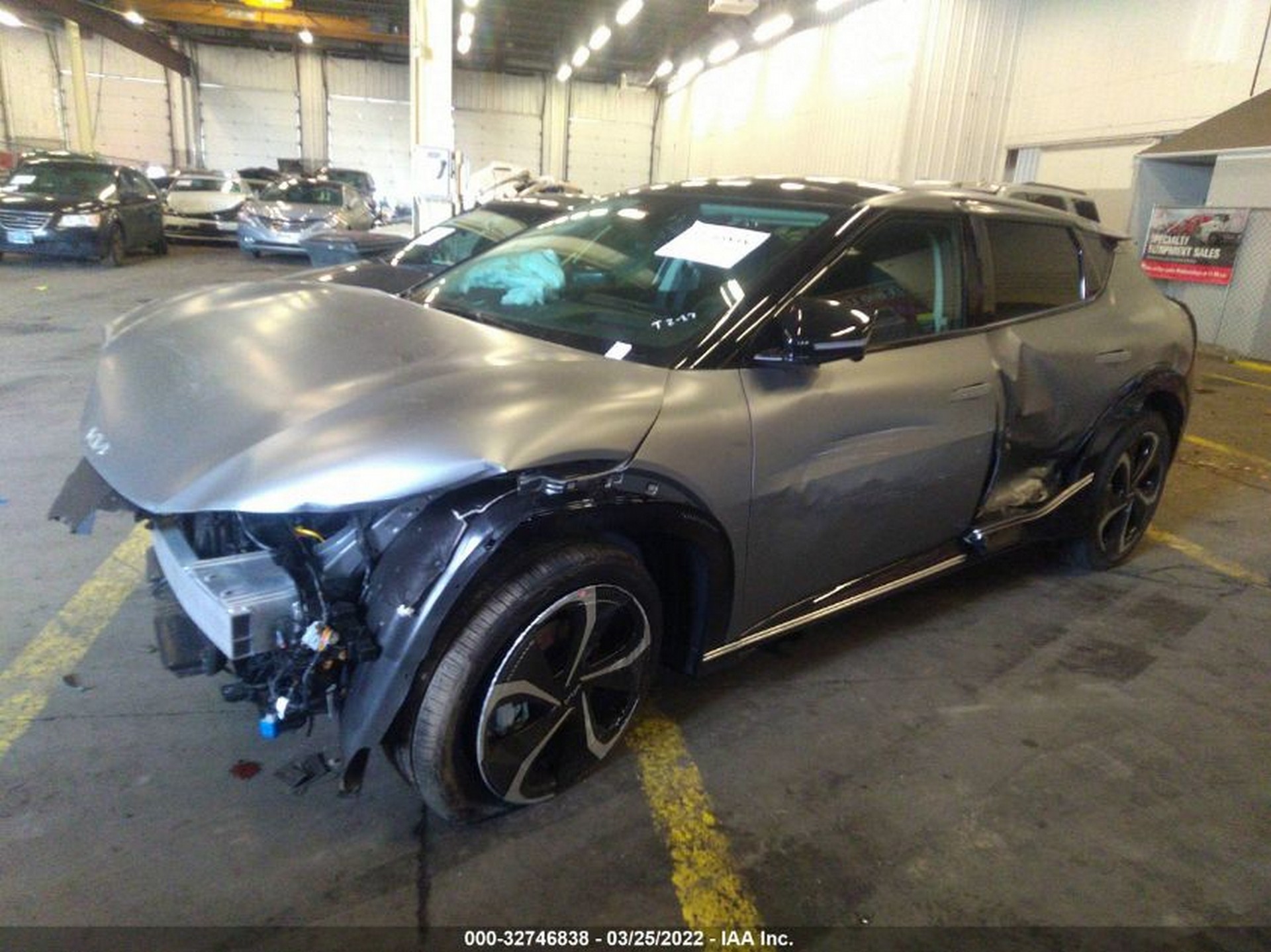 Wrecked Hyundai Ioniq 5s And Kia EV6s Have Already Started Piling Up