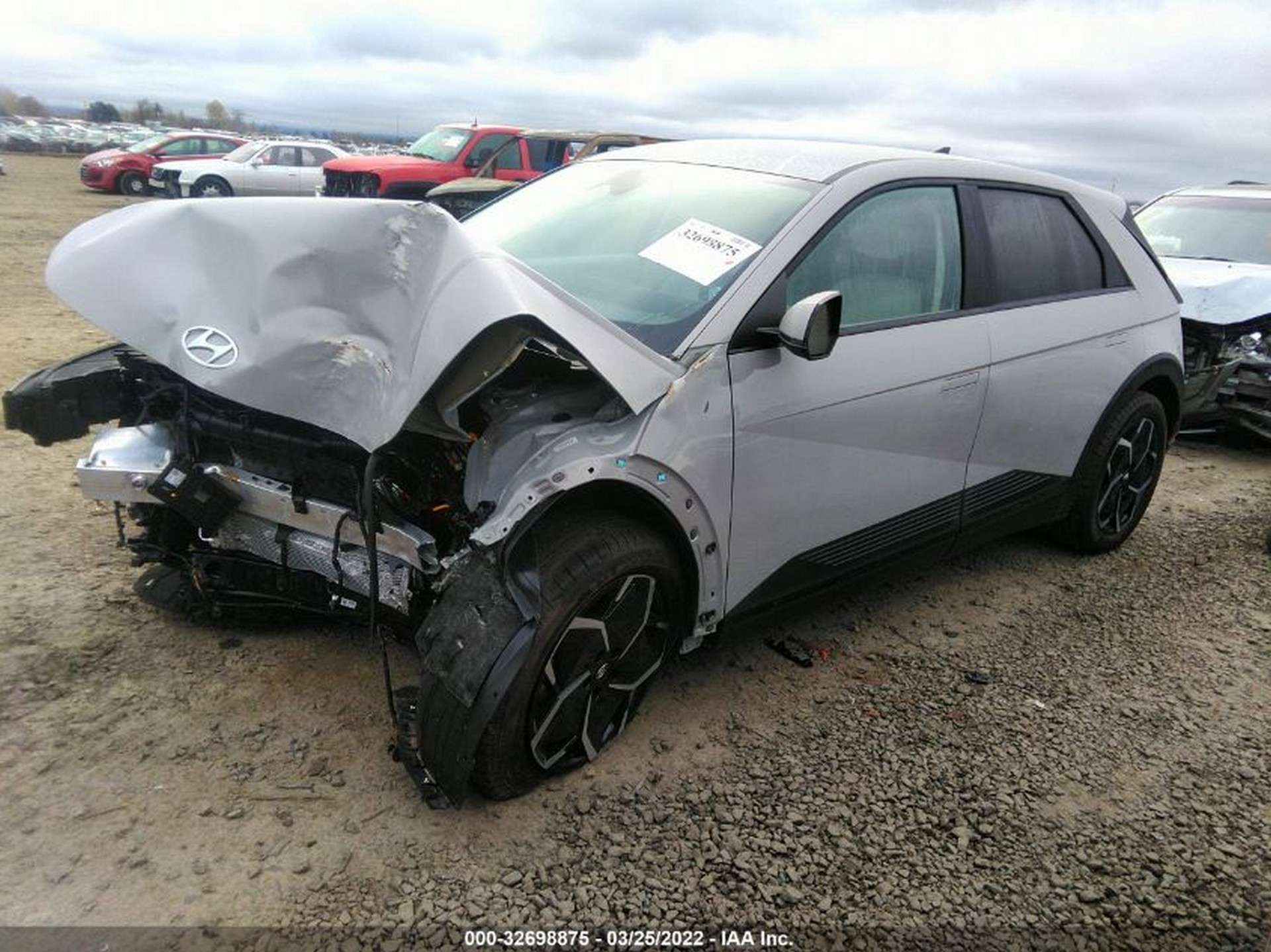 Wrecked Hyundai Ioniq 5s And Kia EV6s Have Already Started Piling Up