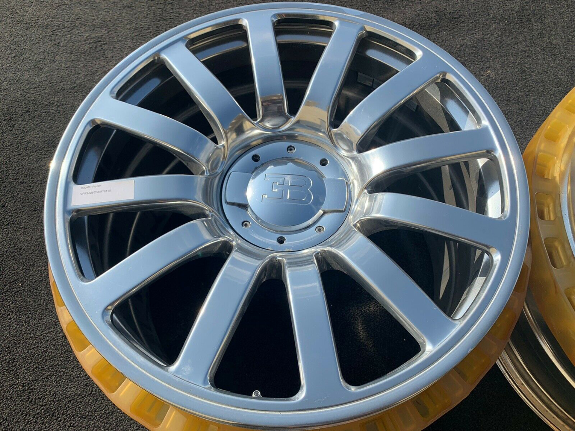 These Bugatti Veyron Wheels Would Make A Great Set Of Barstools