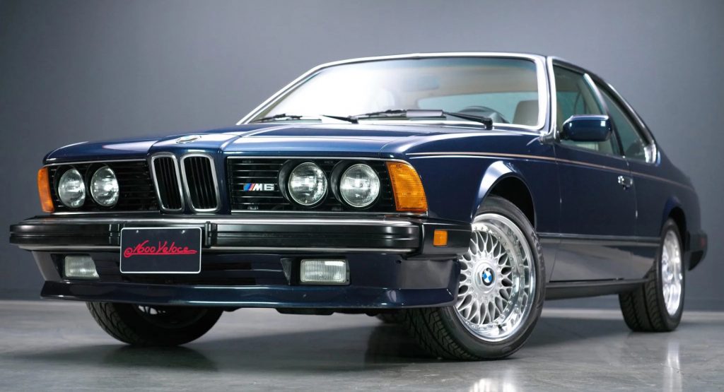  Beautiful Blue 1987 BMW M6 Just Begs To Be Driven