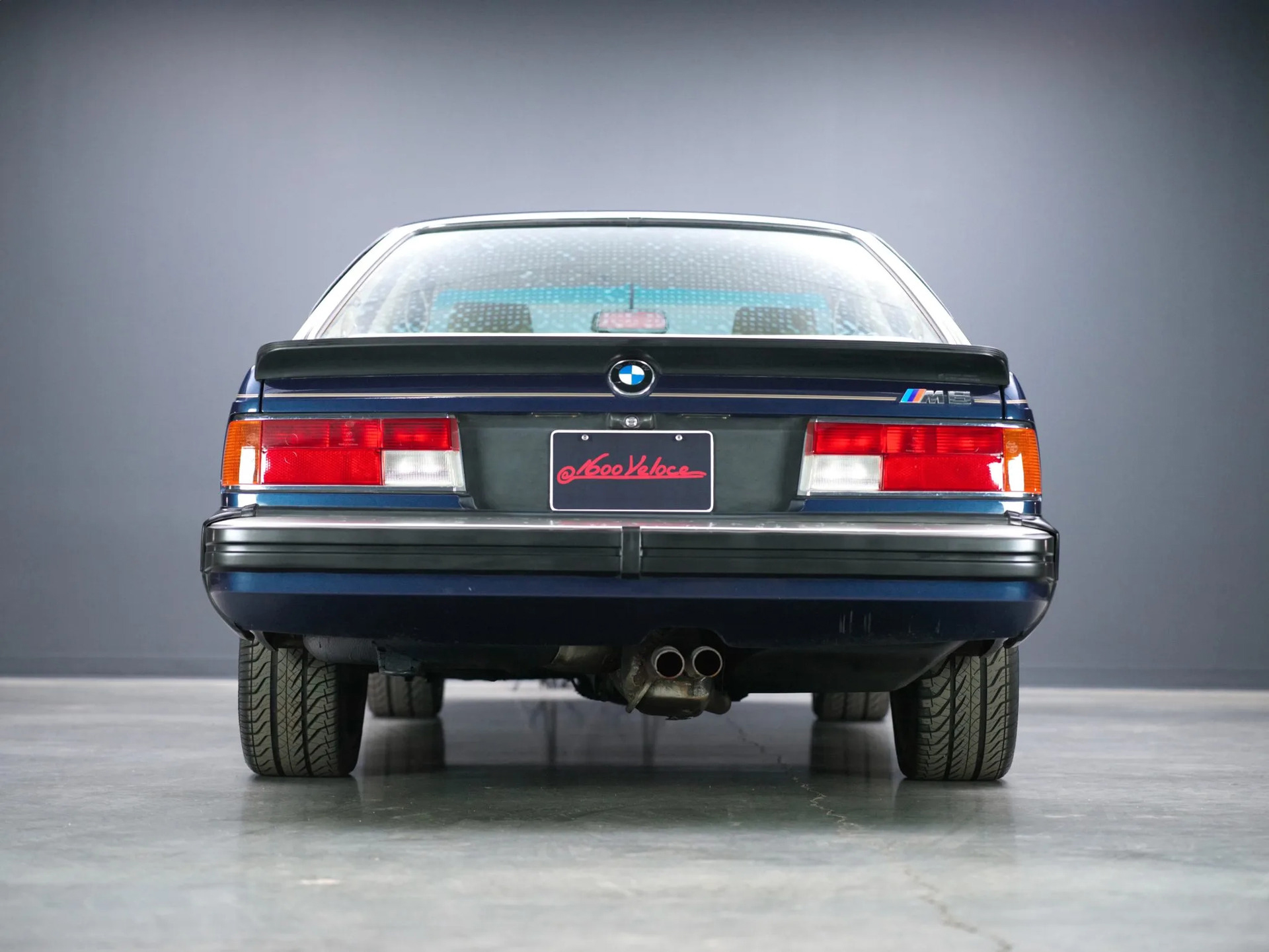 Beautiful Blue 1987 BMW M6 Just Begs To Be Driven