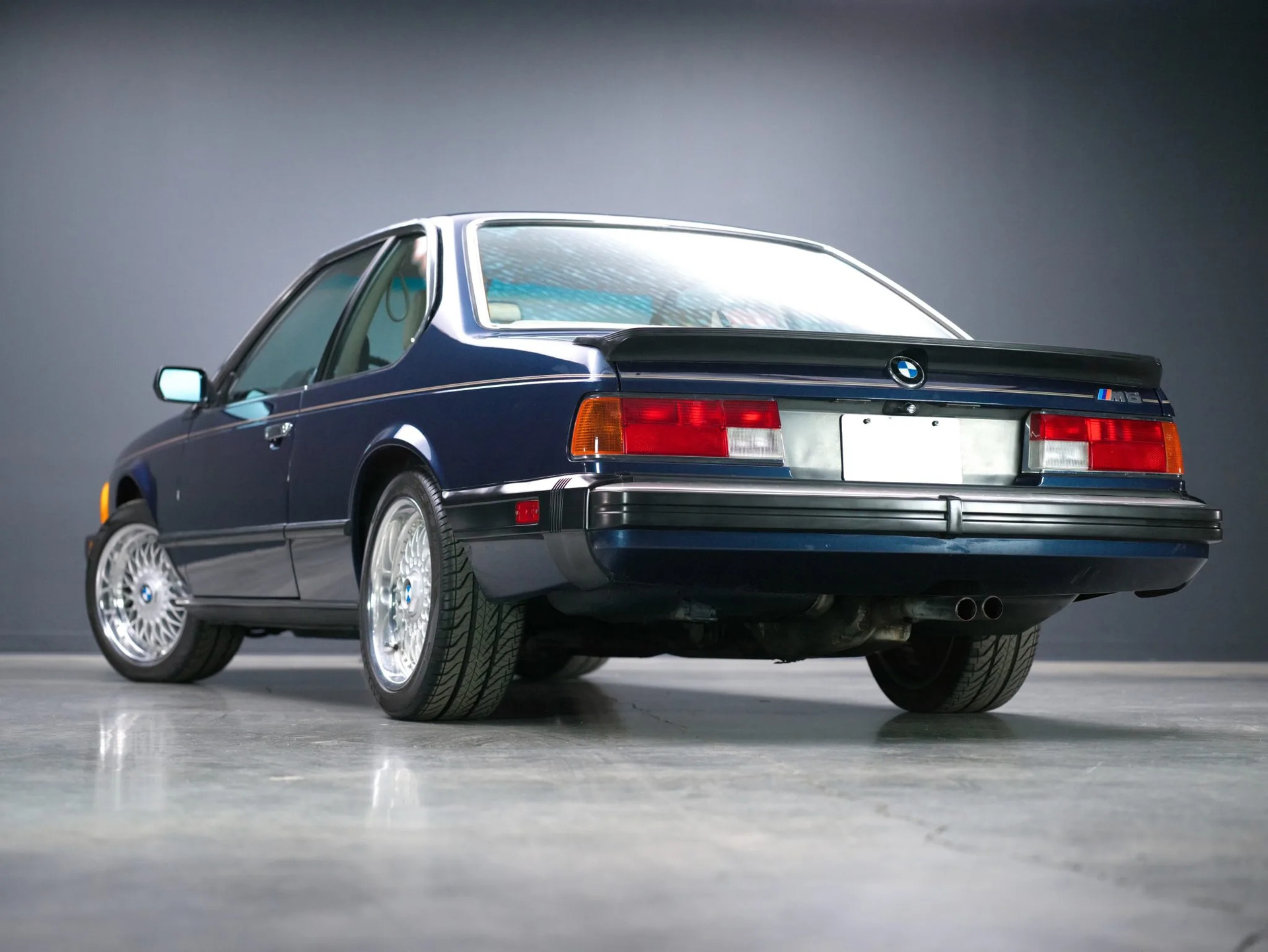 Beautiful Blue 1987 BMW M6 Just Begs To Be Driven