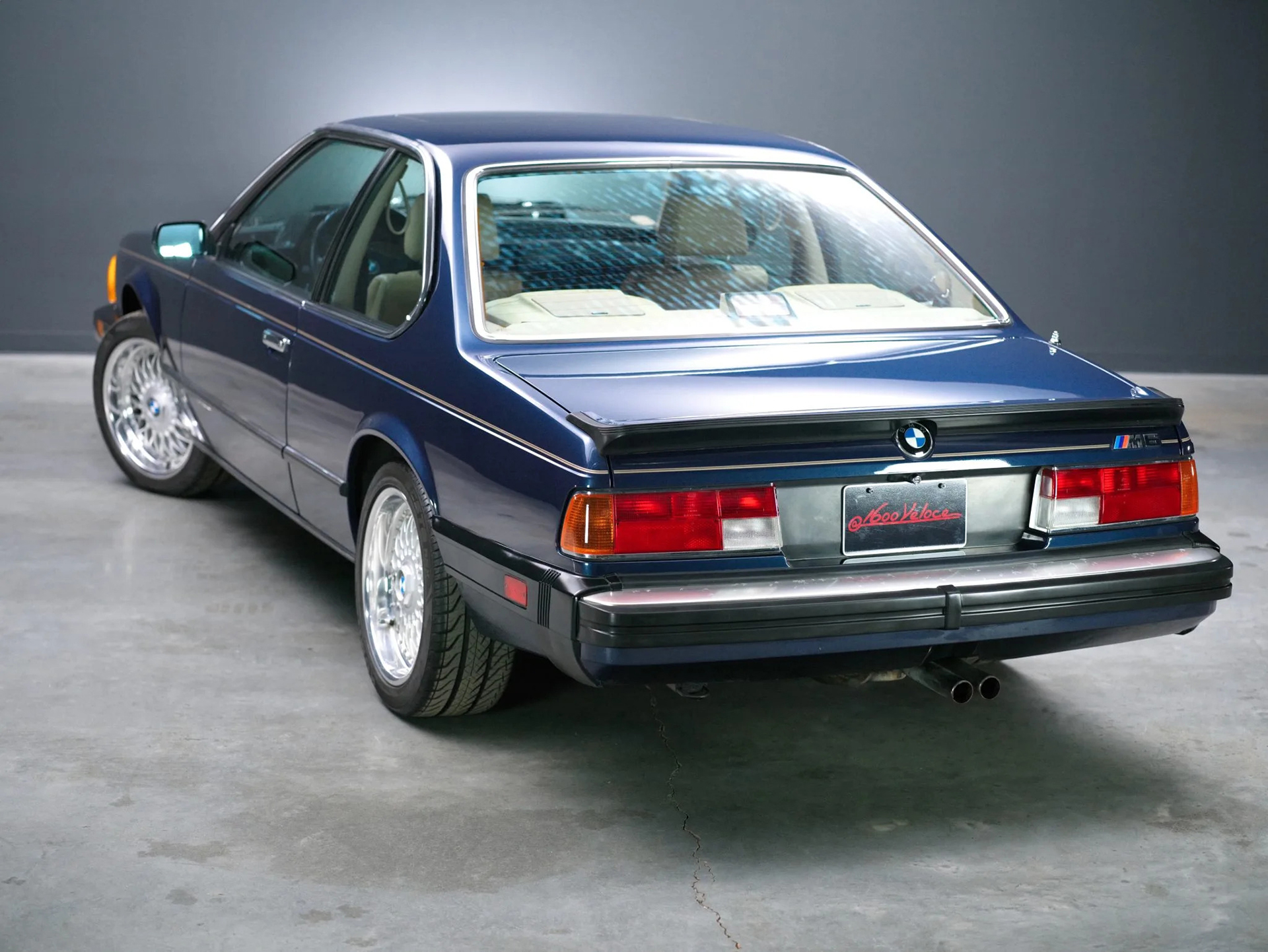 Beautiful Blue 1987 BMW M6 Just Begs To Be Driven