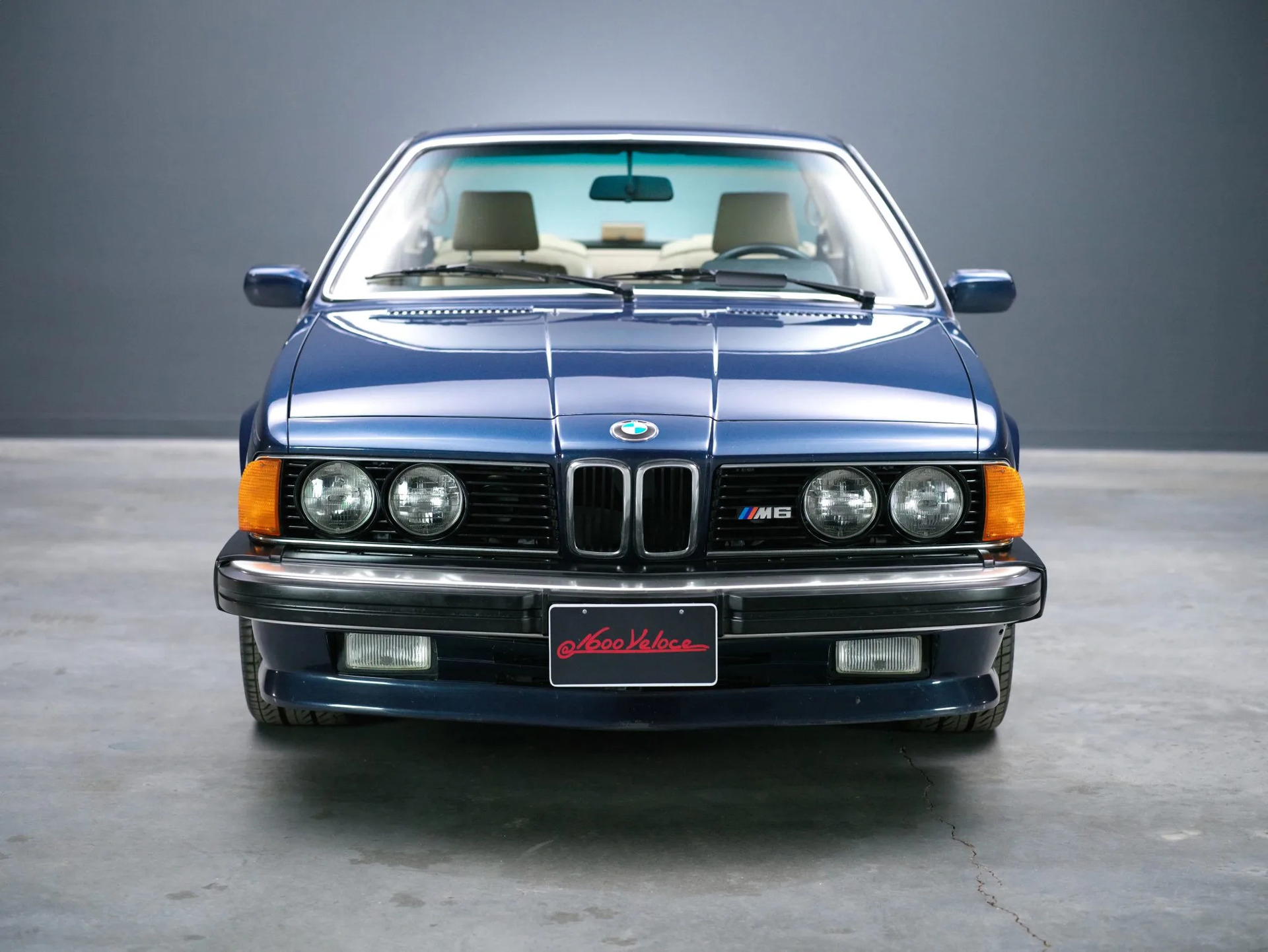 Beautiful Blue 1987 BMW M6 Just Begs To Be Driven