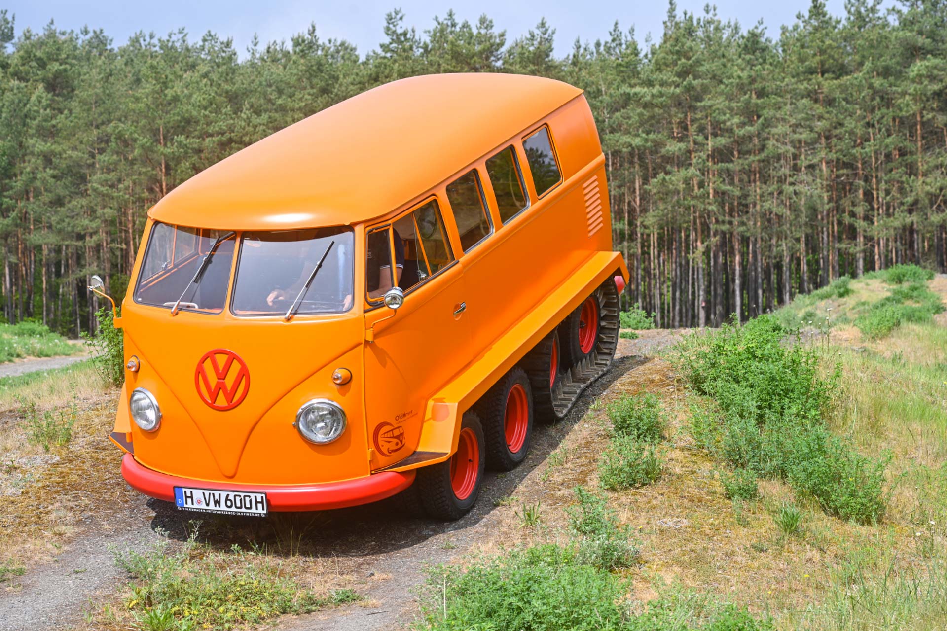 Freshly Restored VW Microbus Is An Adorable Explorer With A Touch Of Tank