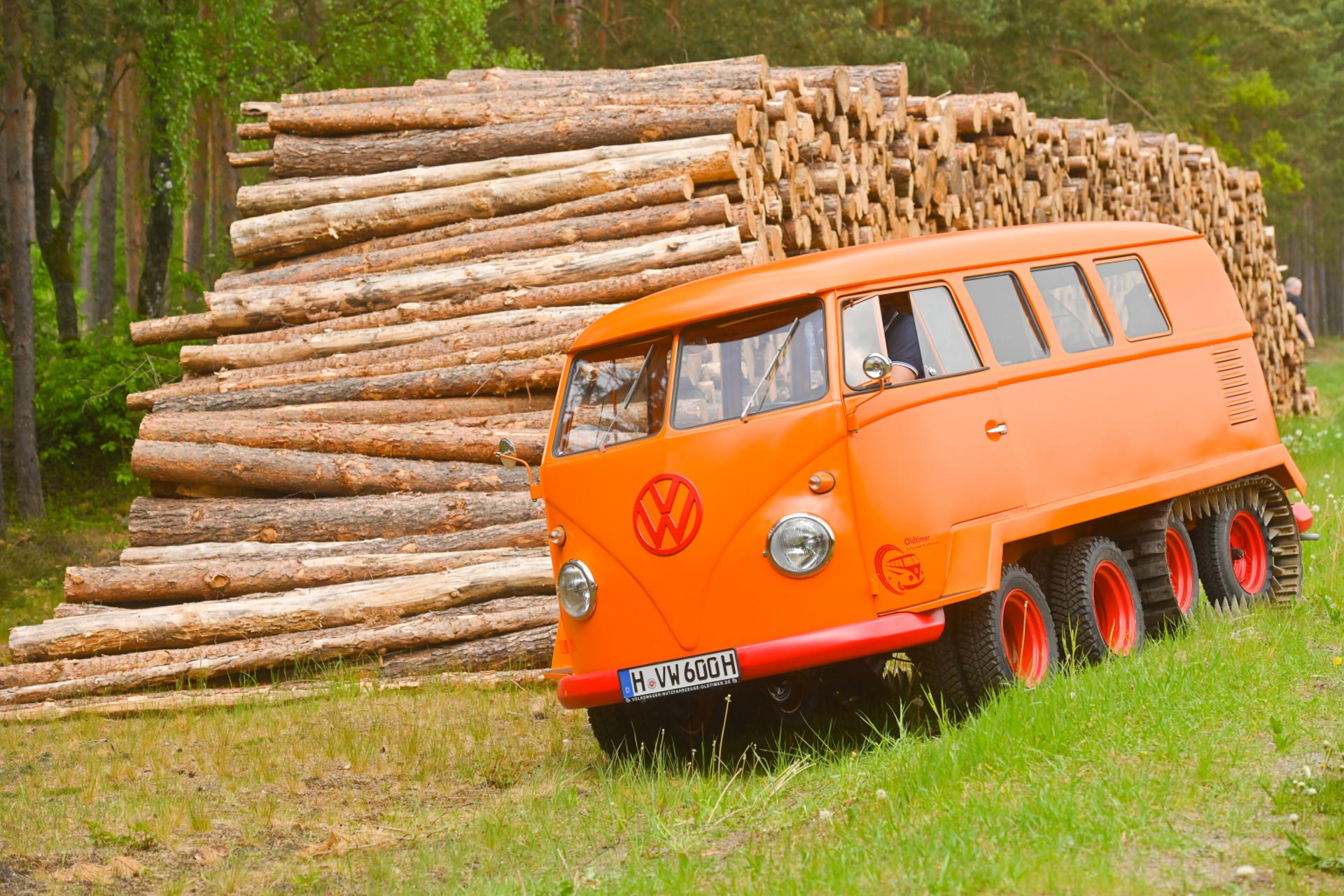 Freshly Restored VW Microbus Is An Adorable Explorer With A Touch Of Tank