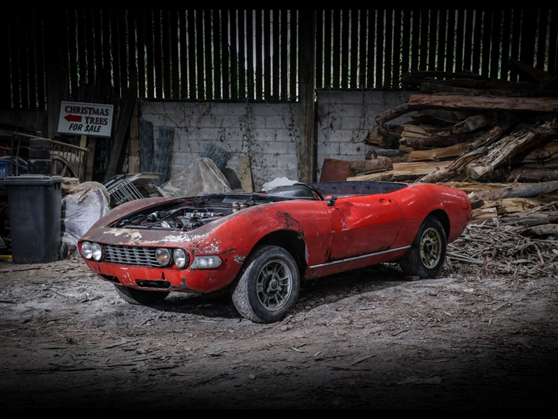 Would You Pay Over $21,000 For This Rather Crispy 1968 Fiat Dino Spider?