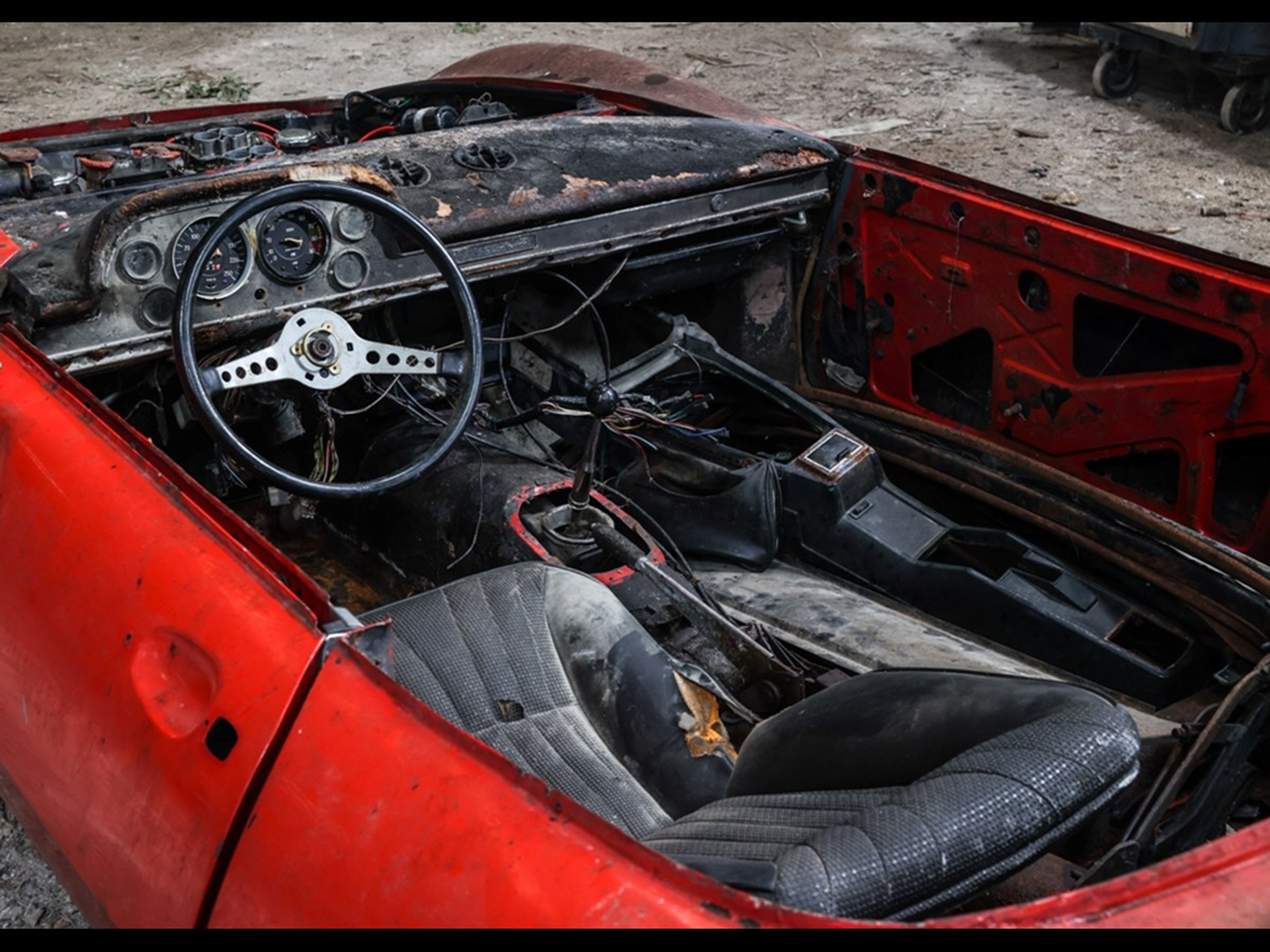 Would You Pay Over $21,000 For This Rather Crispy 1968 Fiat Dino Spider?