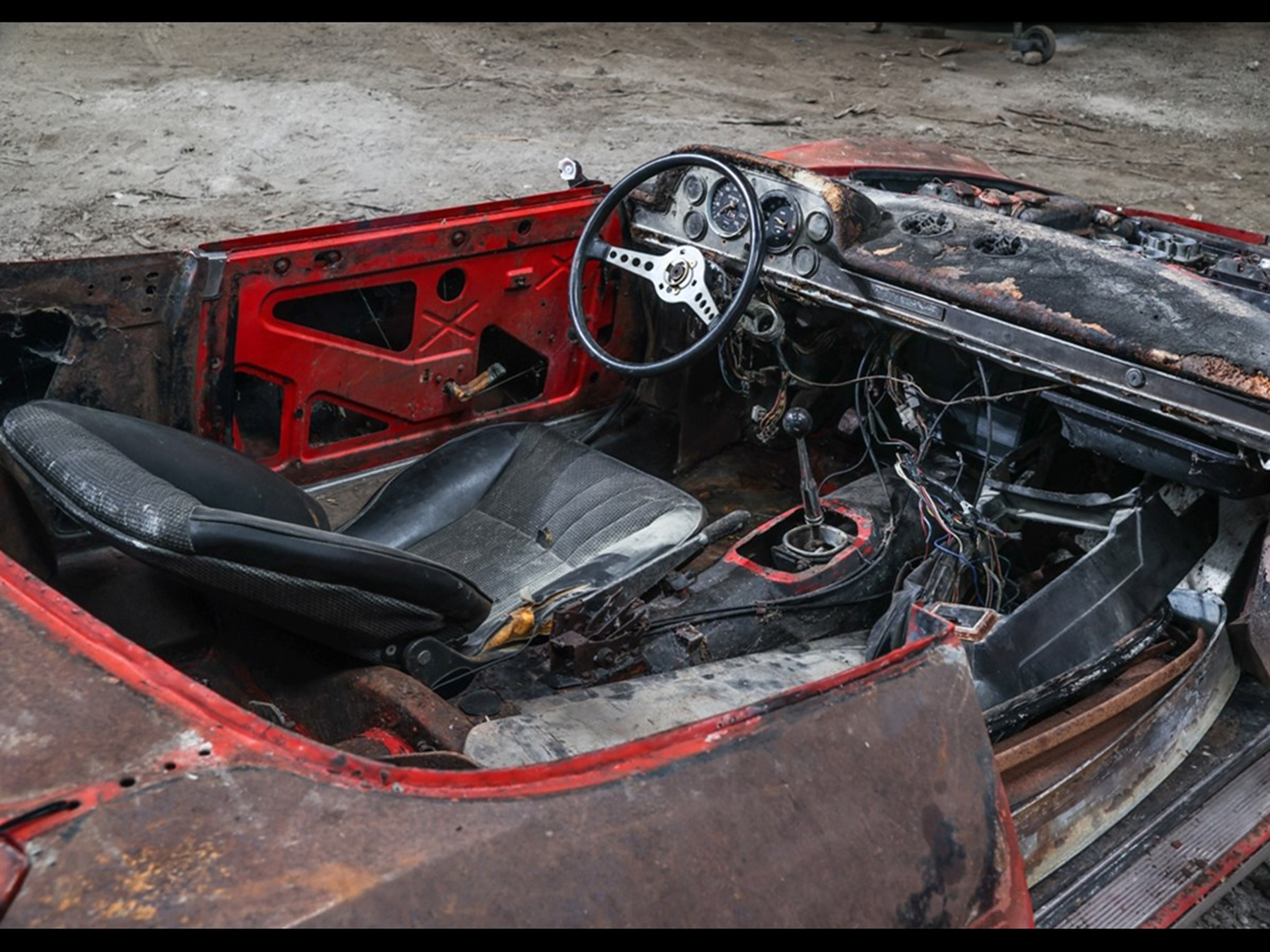 Would You Pay Over $21,000 For This Rather Crispy 1968 Fiat Dino Spider?