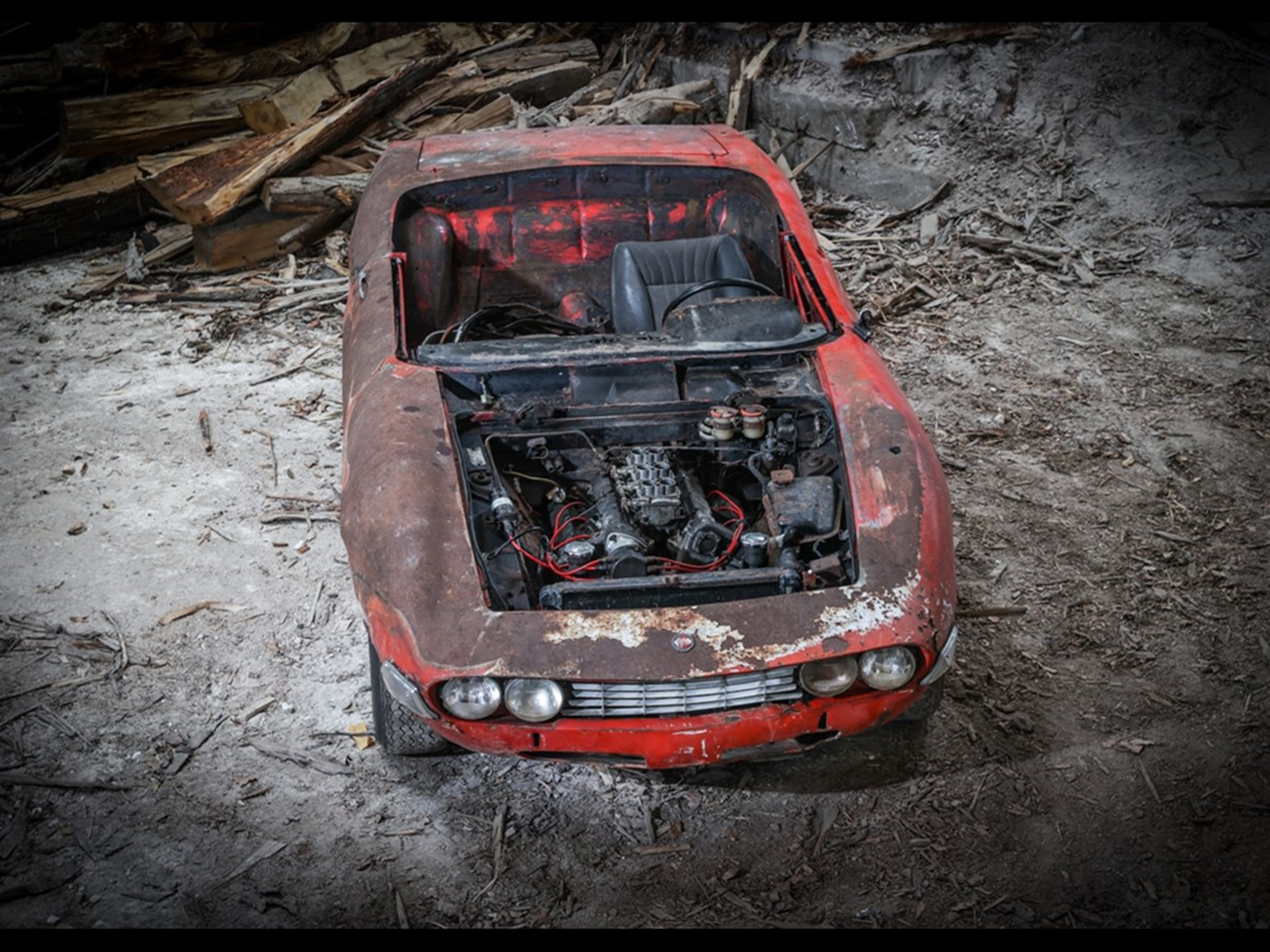 Would You Pay Over $21,000 For This Rather Crispy 1968 Fiat Dino Spider?