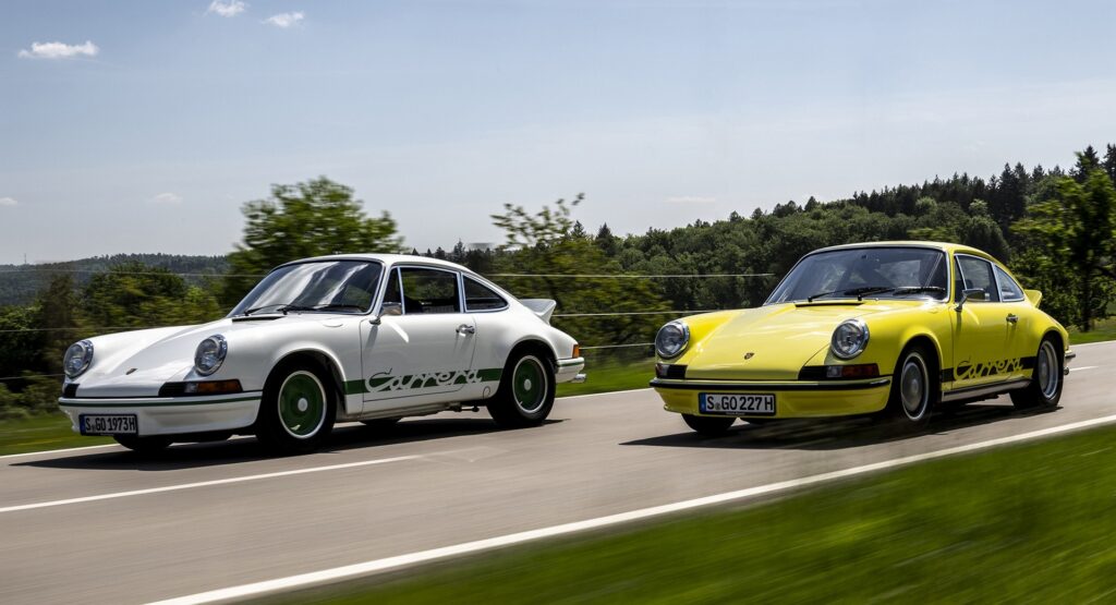  Porsche Celebrates 50th Birthday Of The 911 Carrera RS 2.7