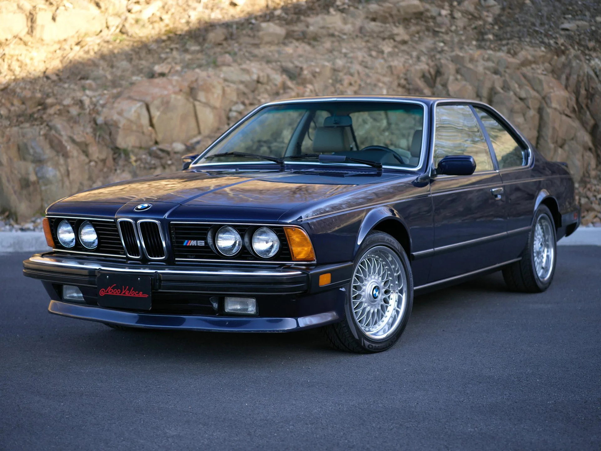 Beautiful Blue 1987 BMW M6 Just Begs To Be Driven