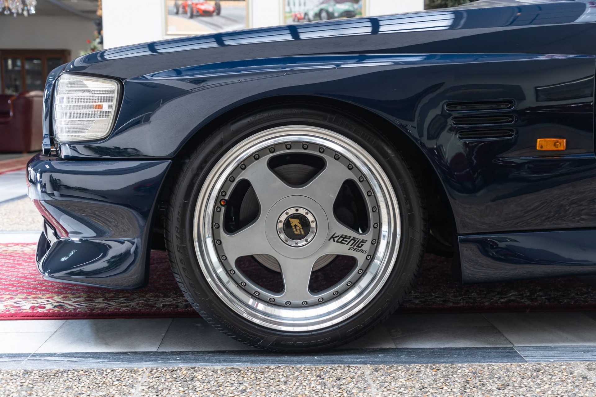 1-Of-100 Mercedes 560 SEC Koenig Looks Like The Wild Child Of An S-Class And A Testarossa