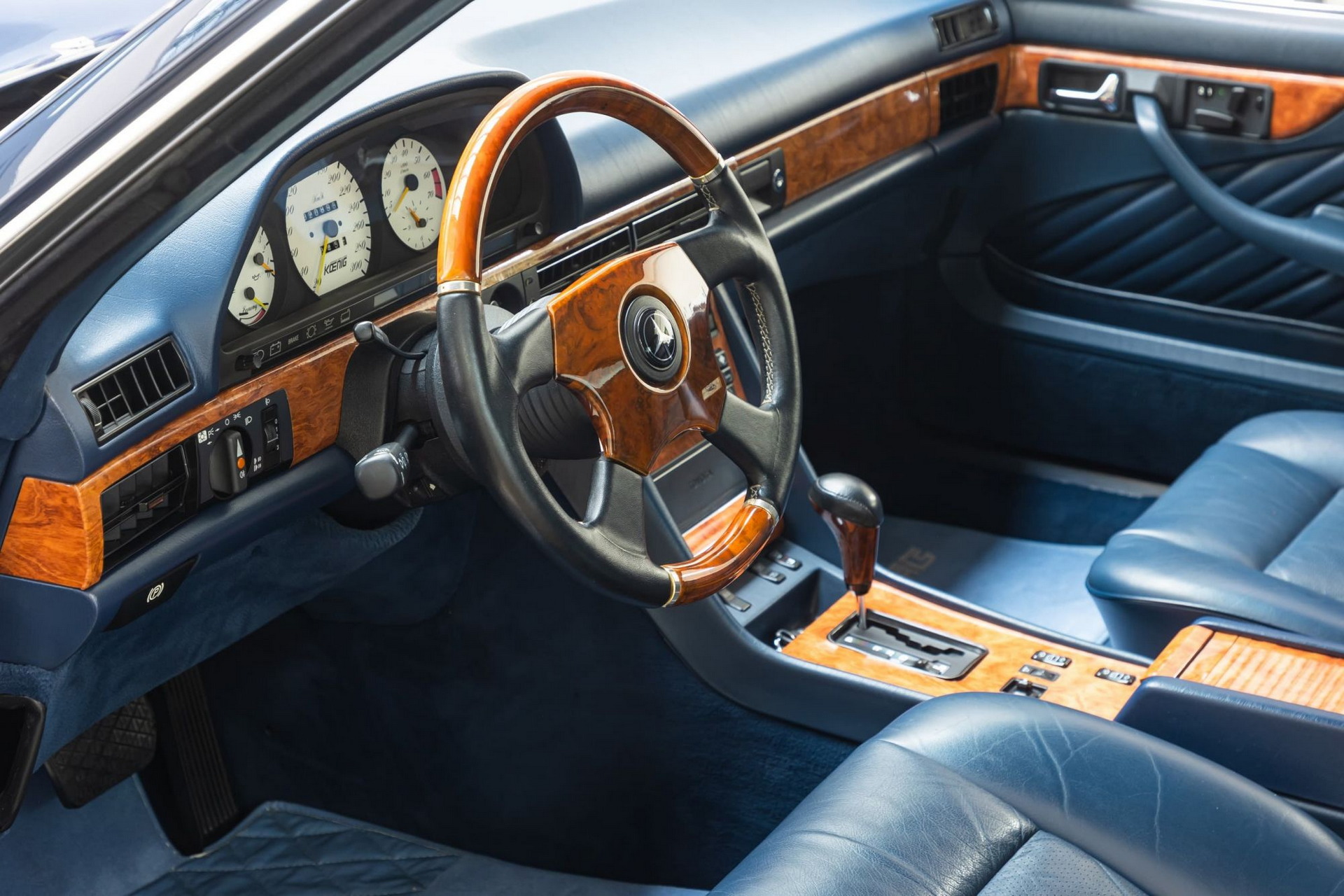 1-Of-100 Mercedes 560 SEC Koenig Looks Like The Wild Child Of An S-Class And A Testarossa