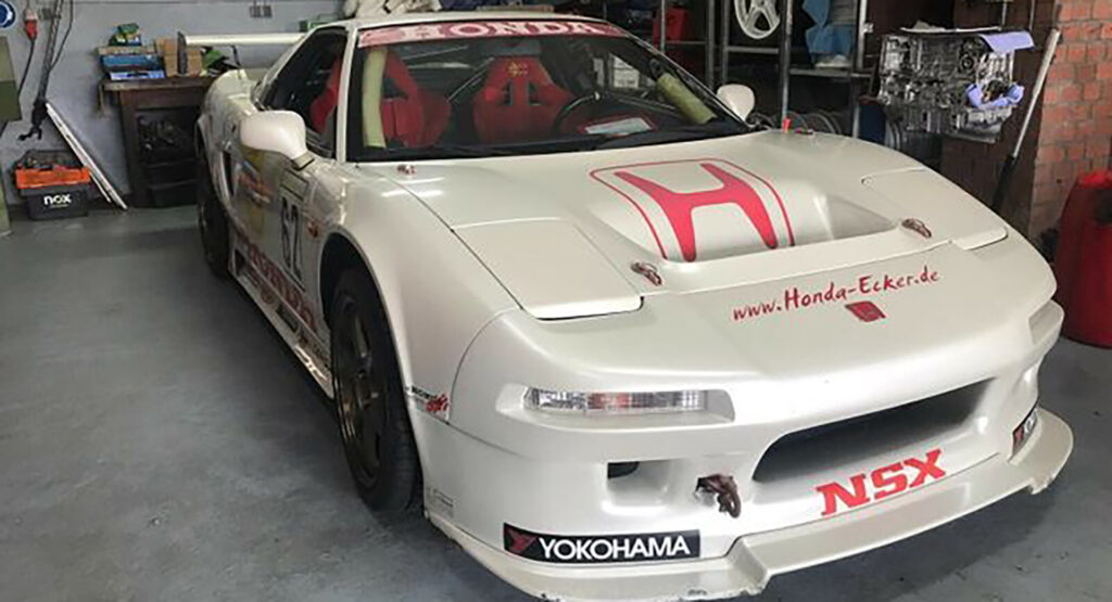  Track-Prepped Honda NSX Is The Retro Racer Of Our Dreams