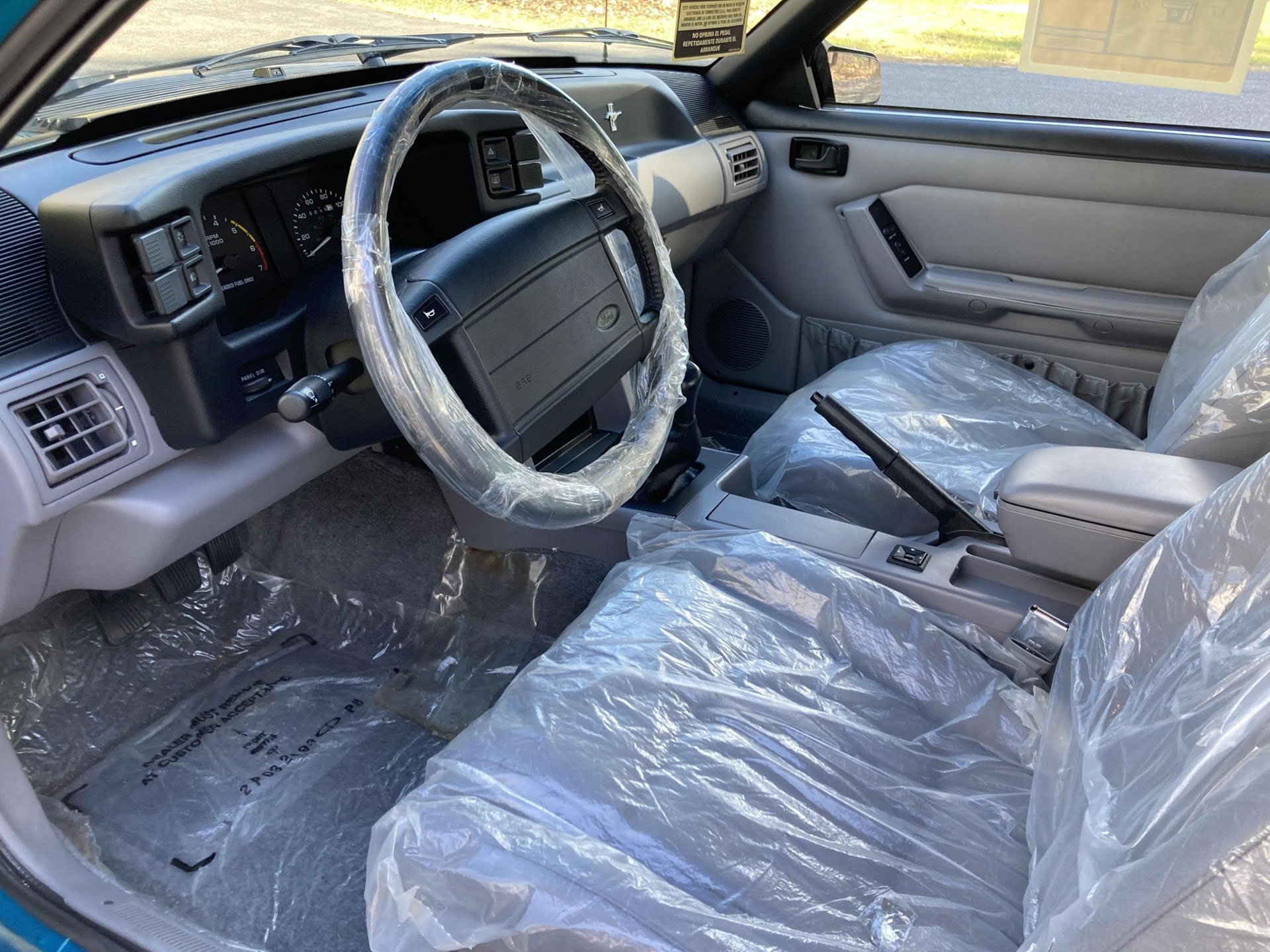 “New” 35-Mile 1993 Ford Mustang SVT Cobra Is One Foxy Lady That’s Still In Wraps