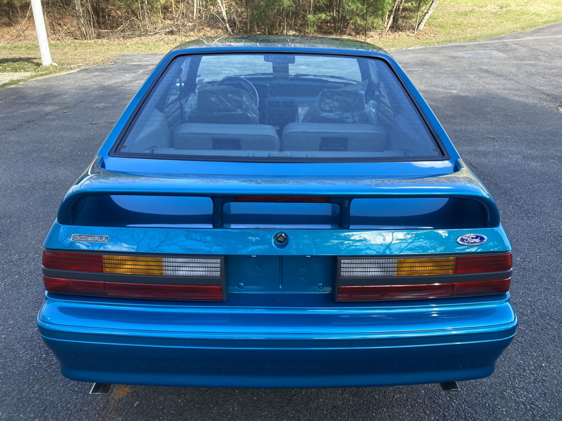 “New” 35-Mile 1993 Ford Mustang SVT Cobra Is One Foxy Lady That’s Still In Wraps