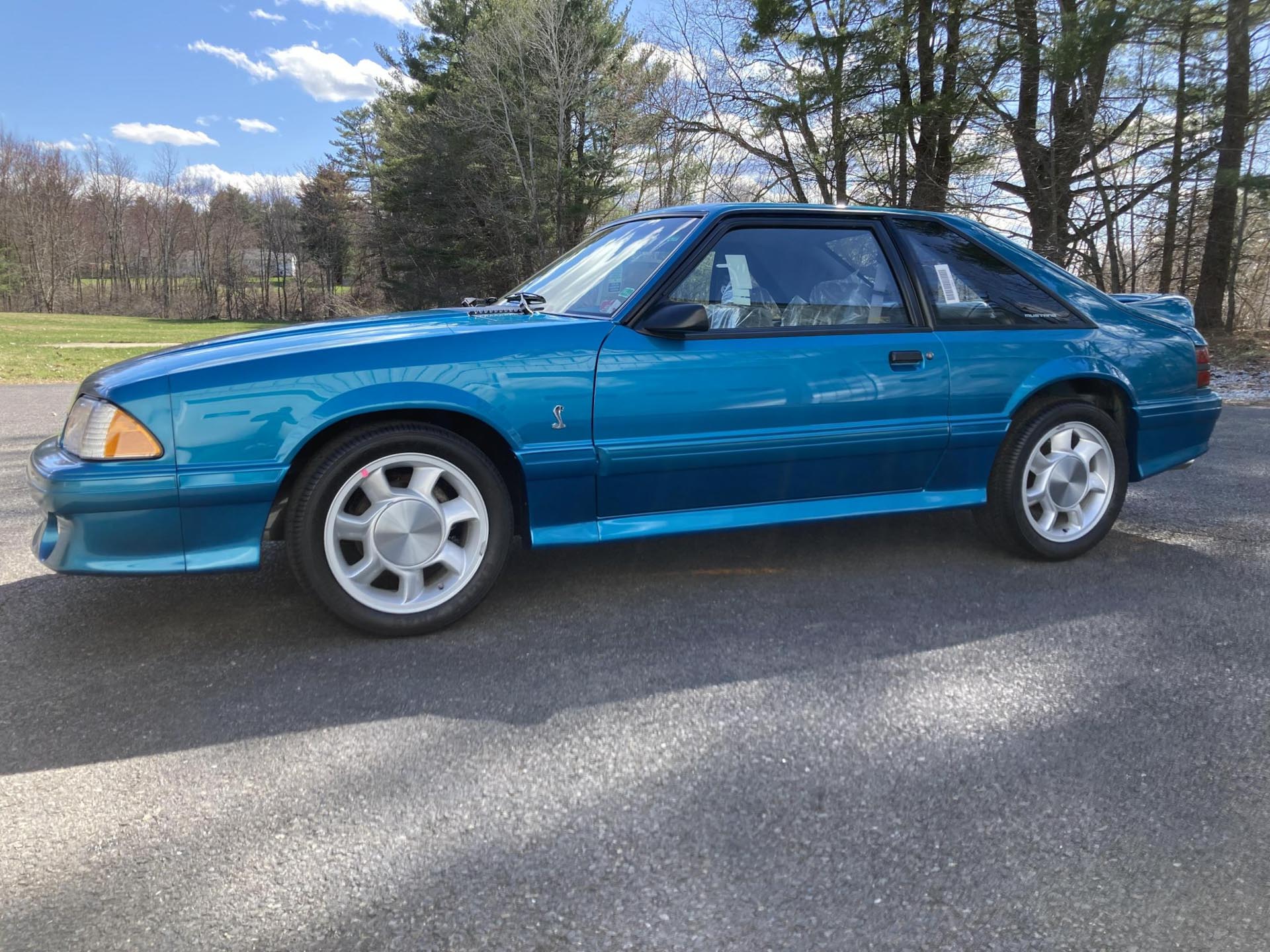 “New” 35-Mile 1993 Ford Mustang SVT Cobra Is One Foxy Lady That’s Still In Wraps