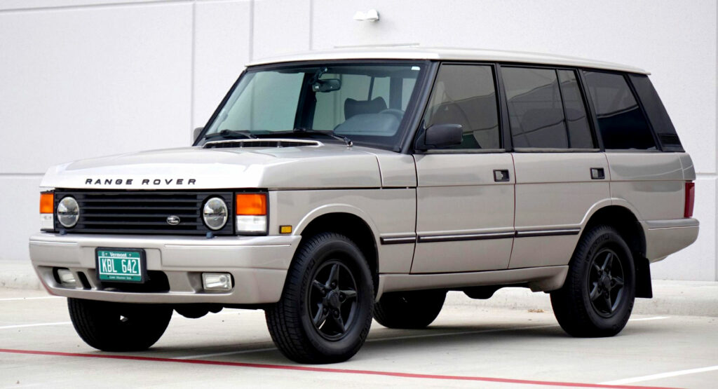  Are You Brave Enough For This 1995 Range Rover Classic Special Edition With TWR Bodykit?