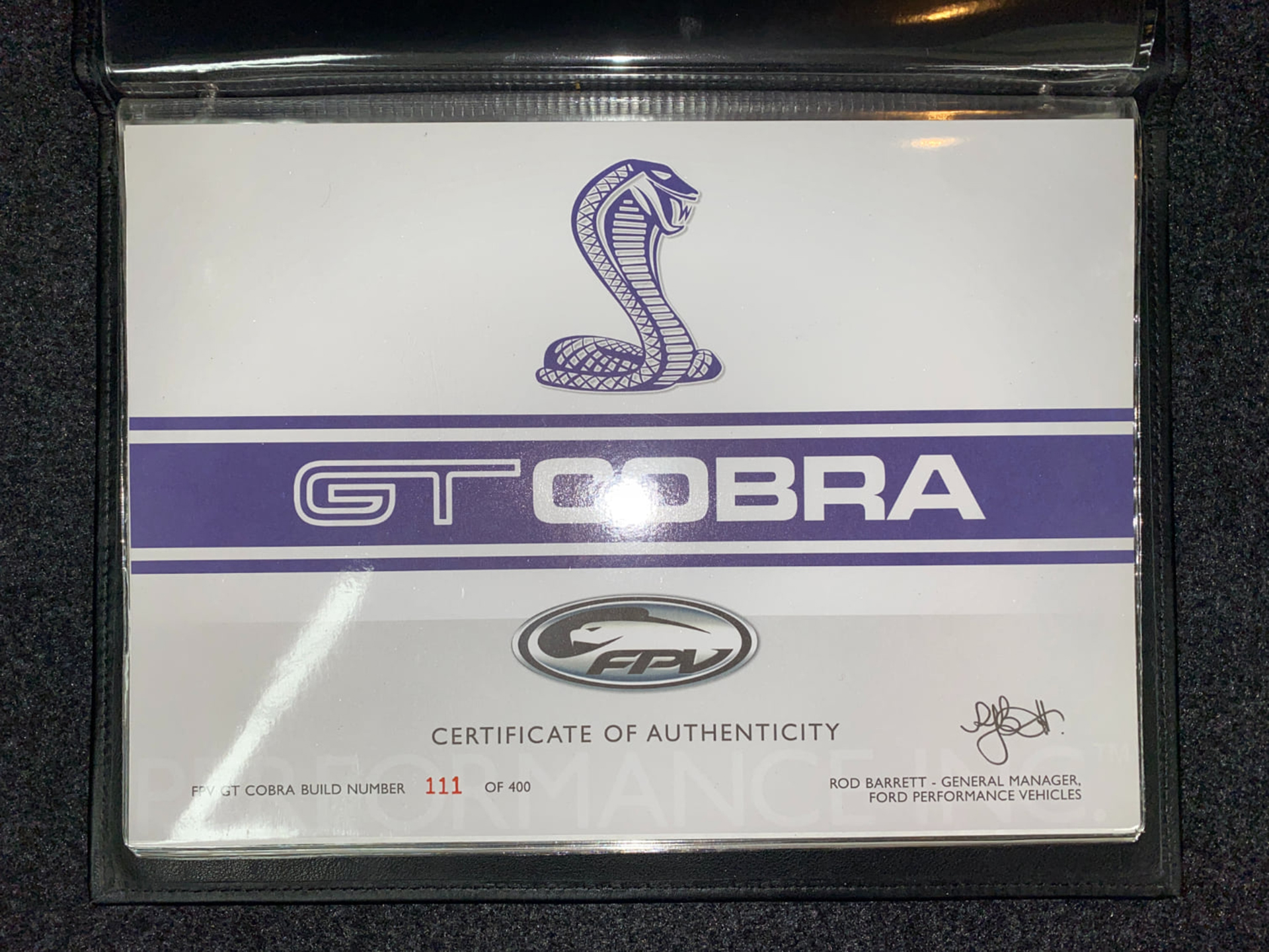 The 2007 FPV BFII Falcon GT Cobra V8 Was Ford’s Australian Muscle Sedan