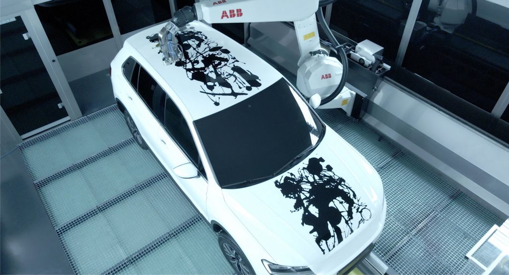  ABB Shows Off Paintbot That’s So Precise it Can Paint An Art Car In 30 Minutes