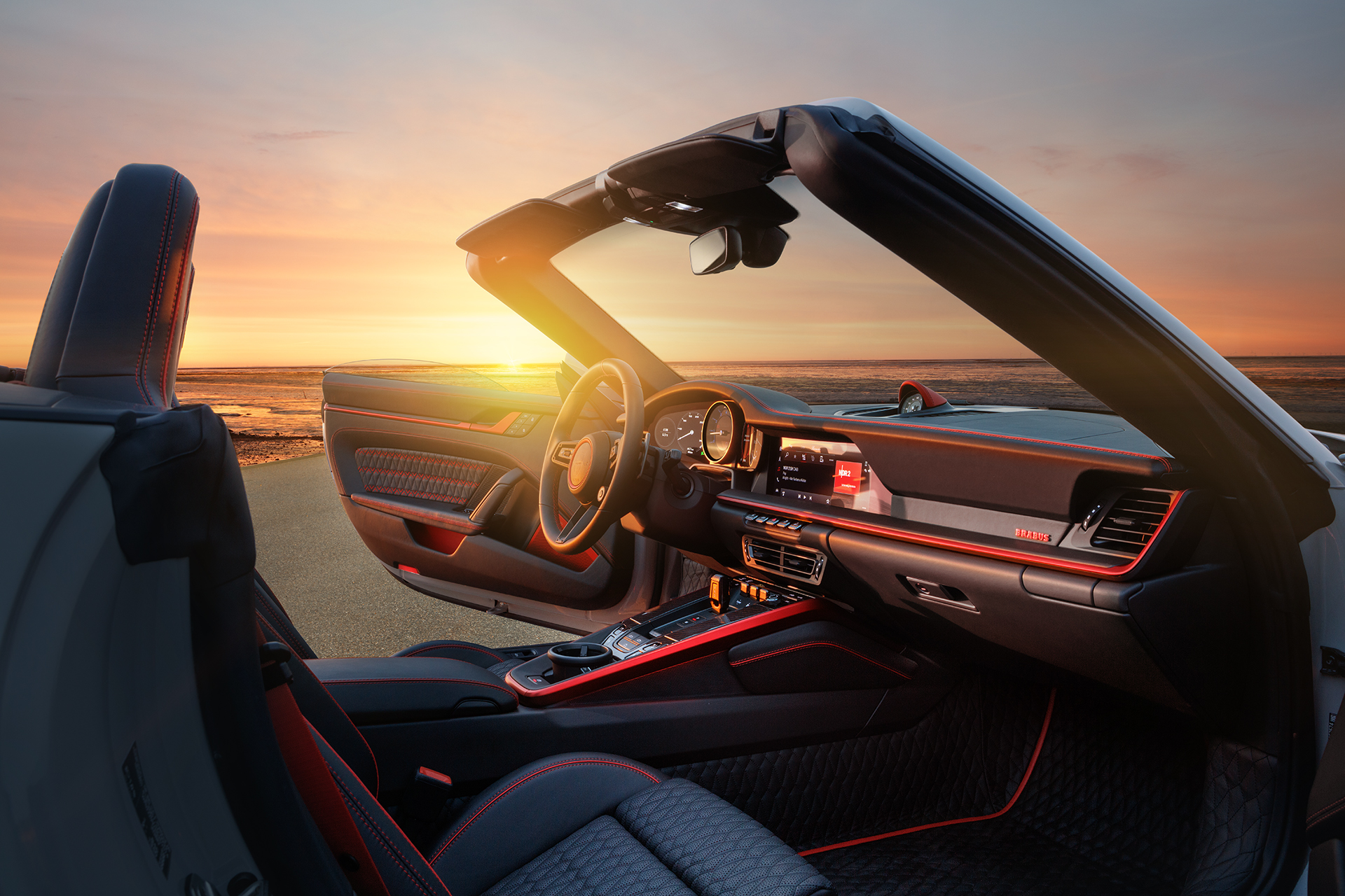 Brabus Makes The Porsche 911 Turbo S Cabriolet Even Faster And More Luxurious