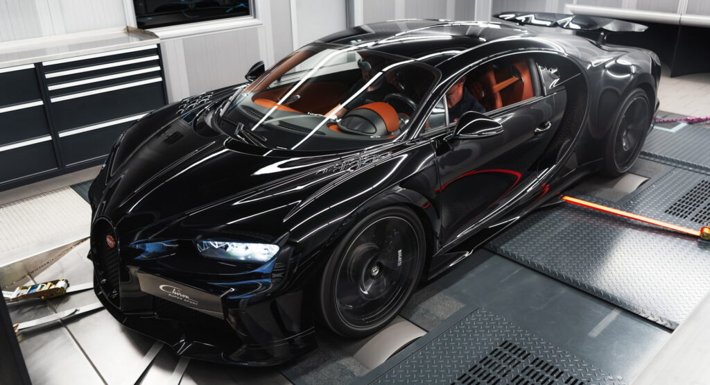  This Is How Bugatti Tests Its 1,600 HP Chiron On The Dyno
