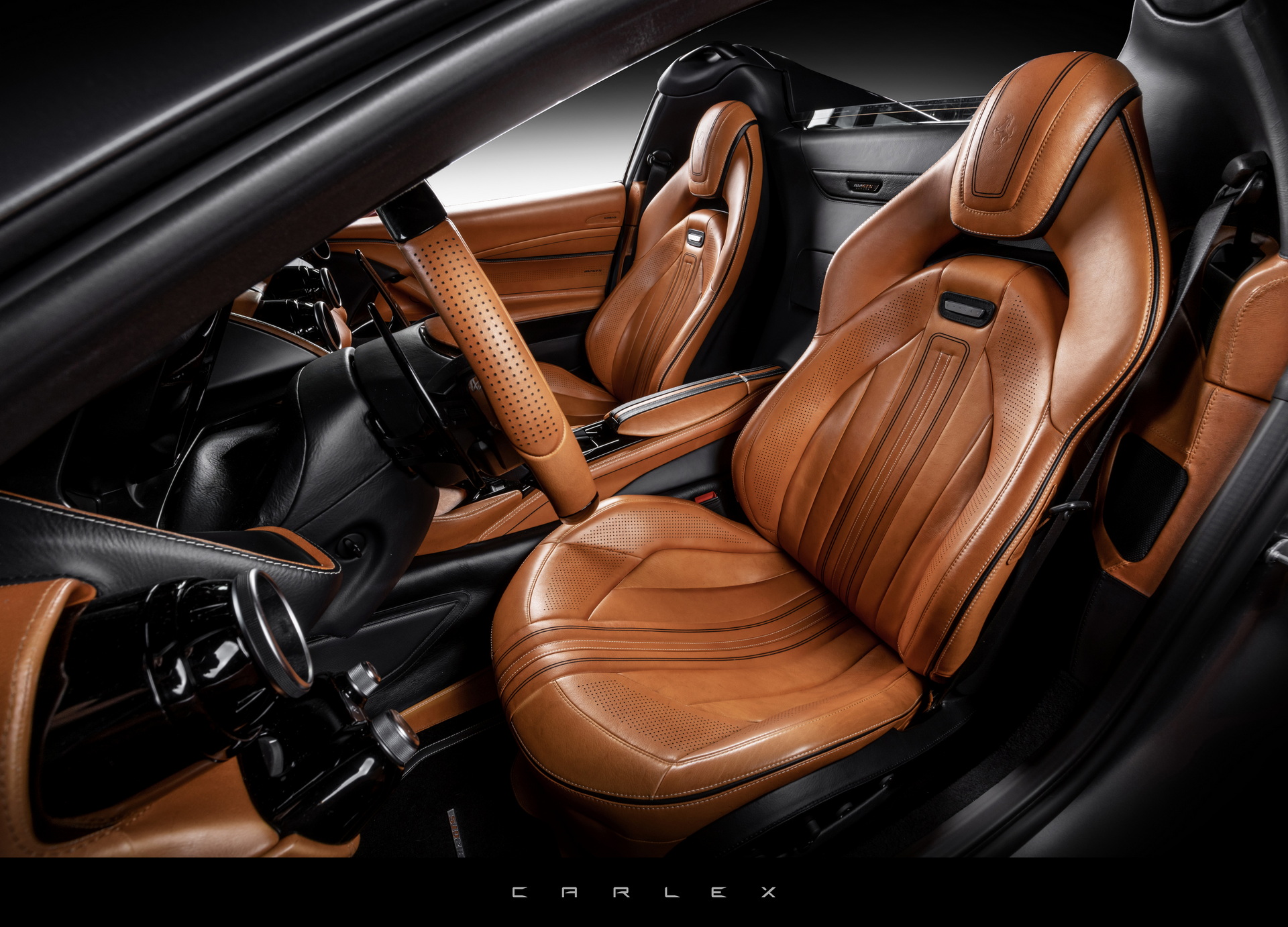 Carlex Design Leathers Up Ferrari 812 GTS In Kudu And Buffalo Hides